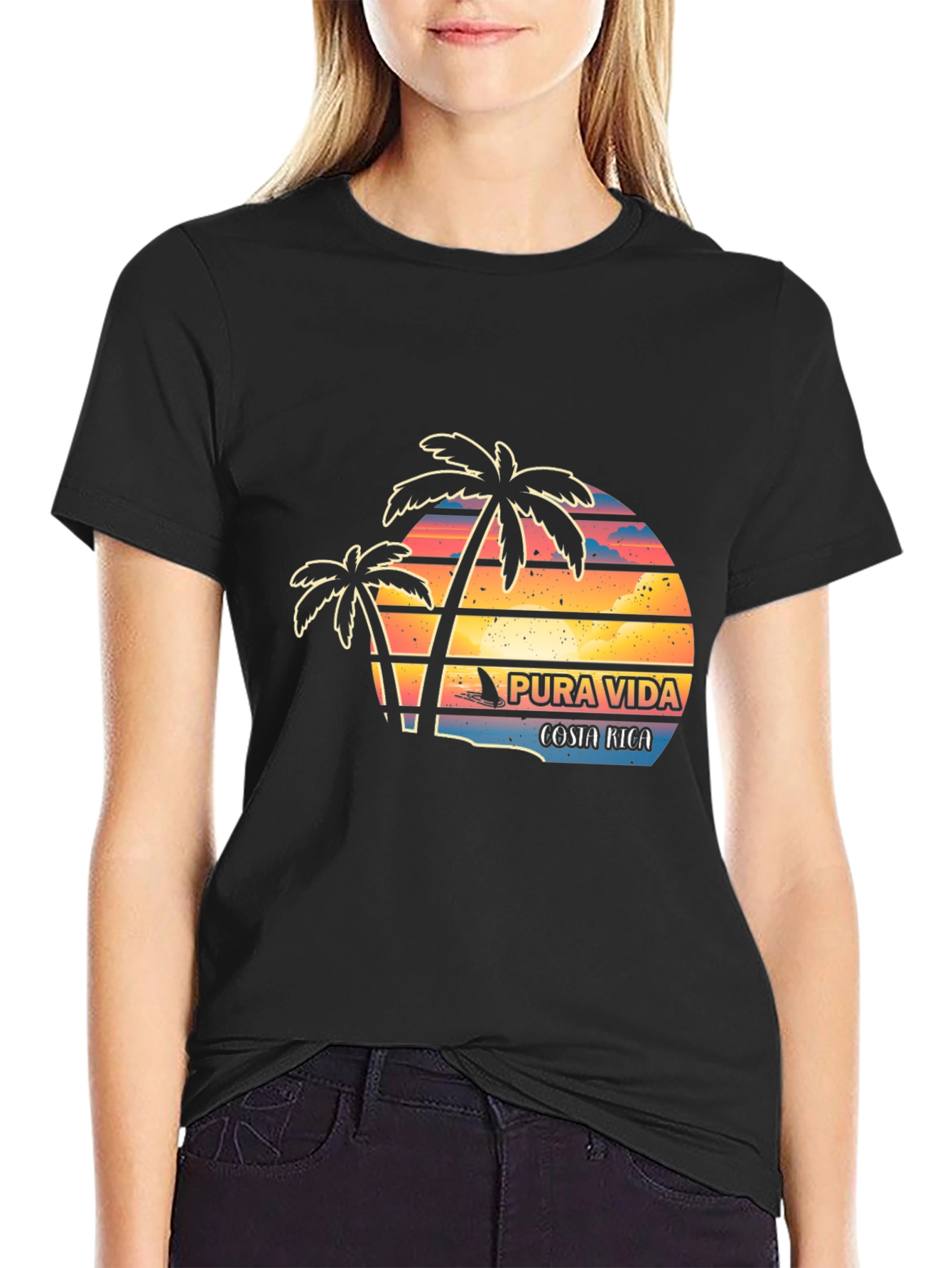Pura Vida Costa Rica Graphic T-Shirt