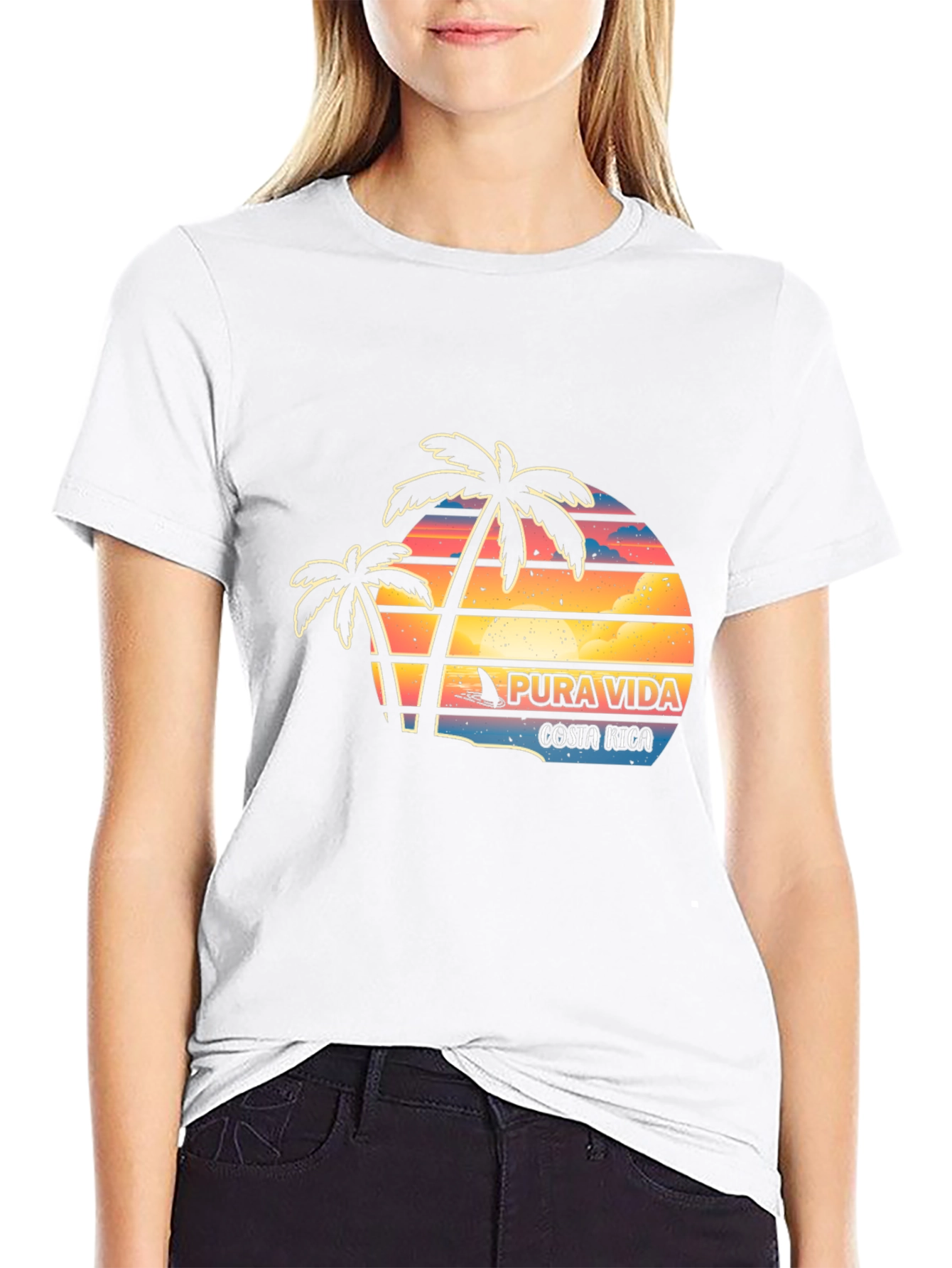 Pura Vida Costa Rica Graphic T-Shirt