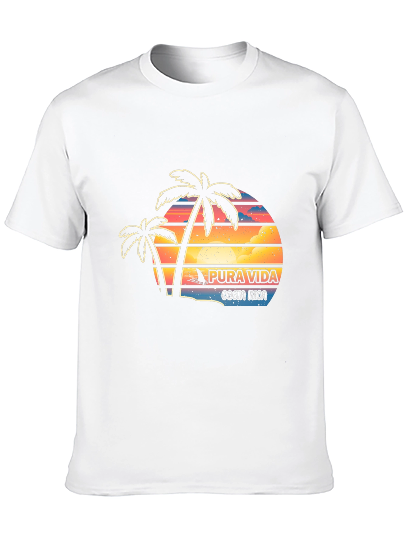 Pura Vida Costa Rica Graphic T-Shirt