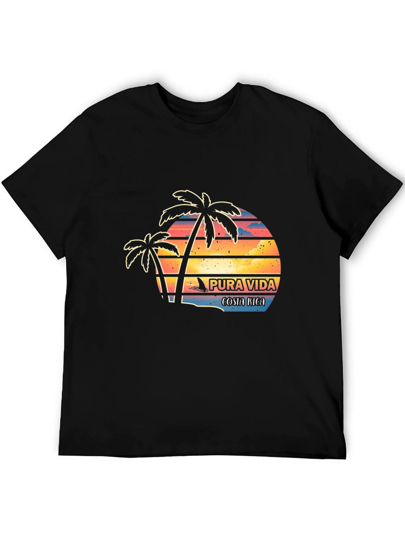 Pura Vida Costa Rica Graphic T-Shirt