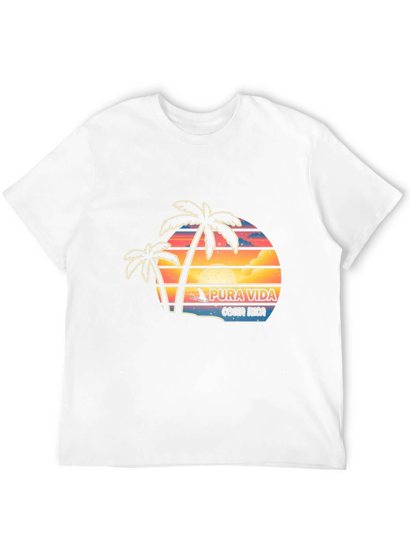 Pura Vida Costa Rica Graphic T-Shirt
