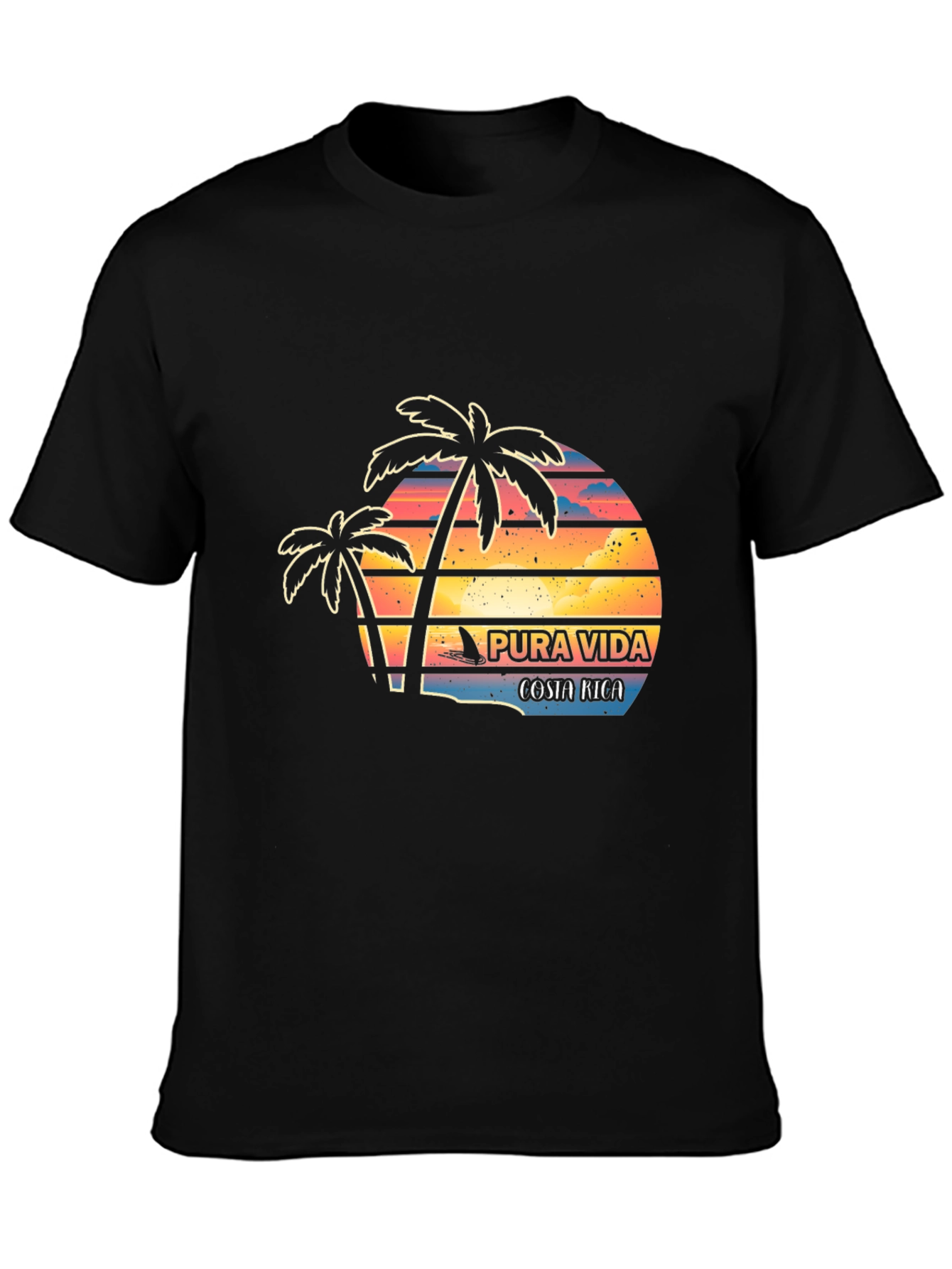 Pura Vida Costa Rica Graphic T-Shirt