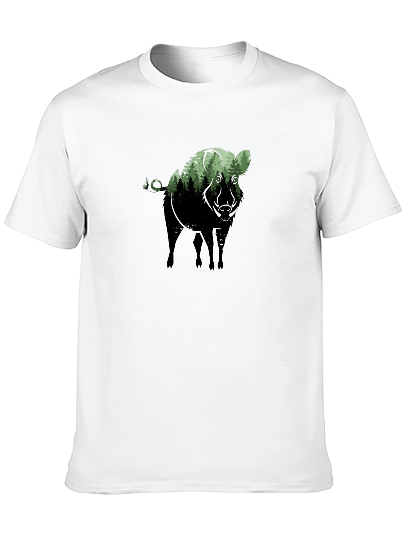 Nature Hog Graphic T-Shirt - Black
