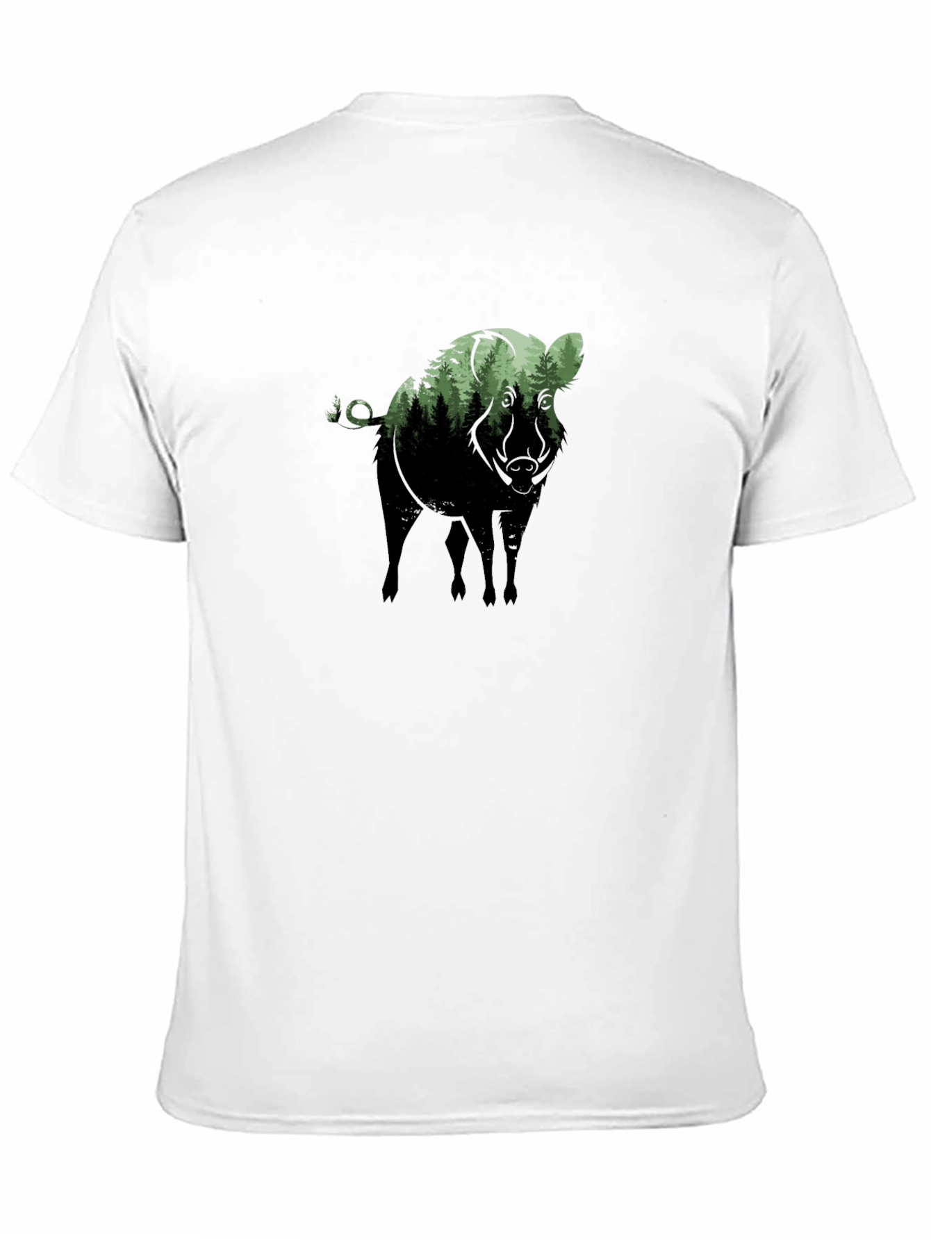 Nature Hog Graphic T-Shirt - Black