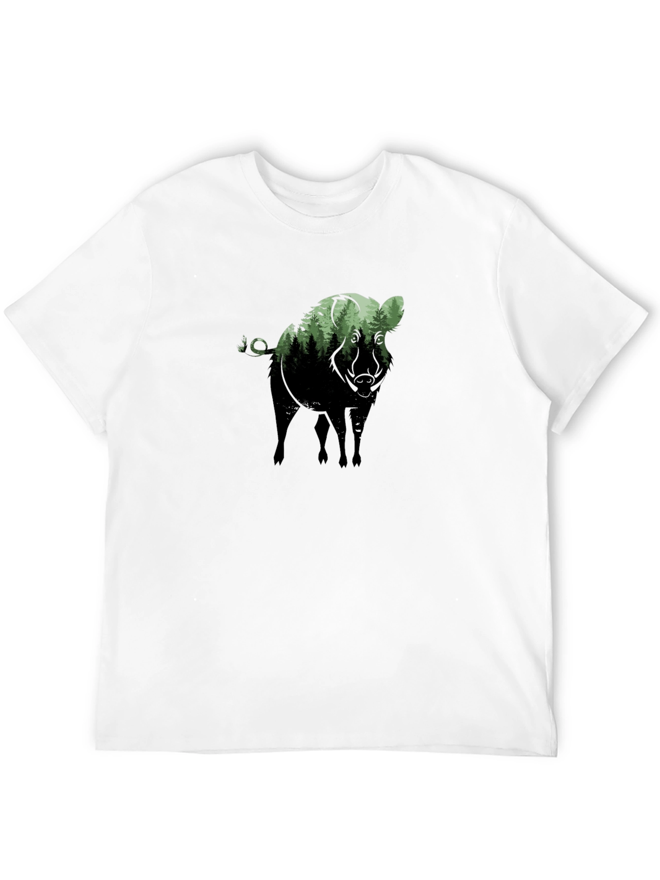 Nature Hog Graphic T-Shirt - Black