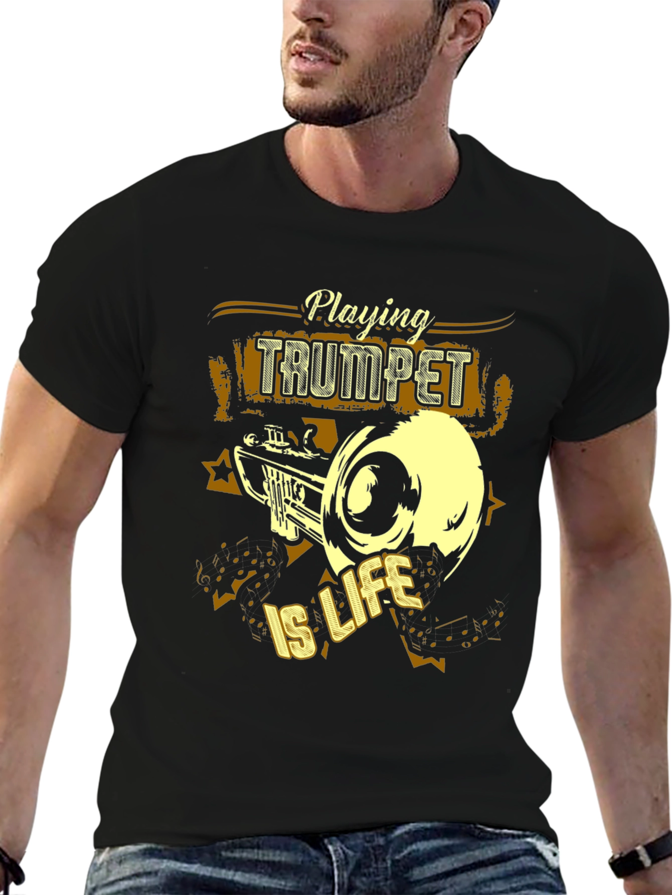Trumpet is Life Graphic Tee