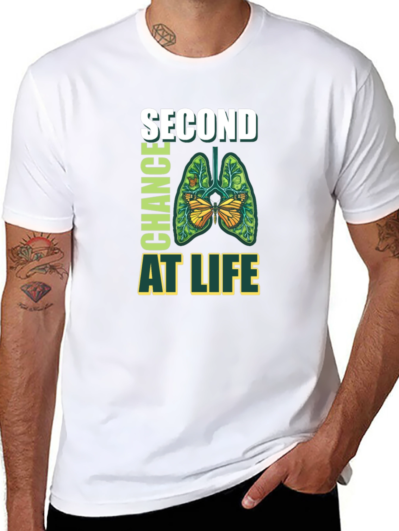 Second Chance at Life Graphic T-Shirt