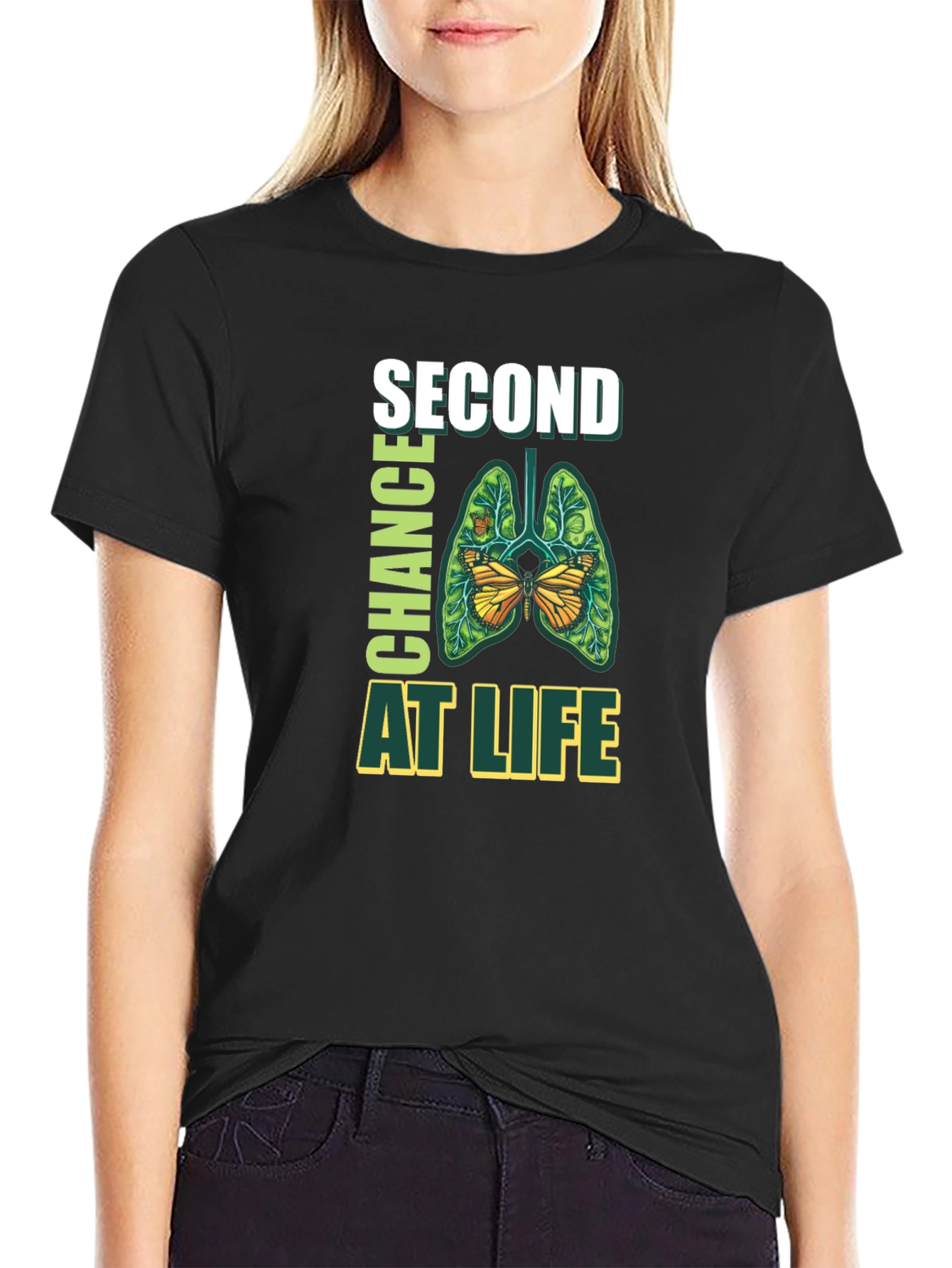 Second Chance at Life Graphic T-Shirt