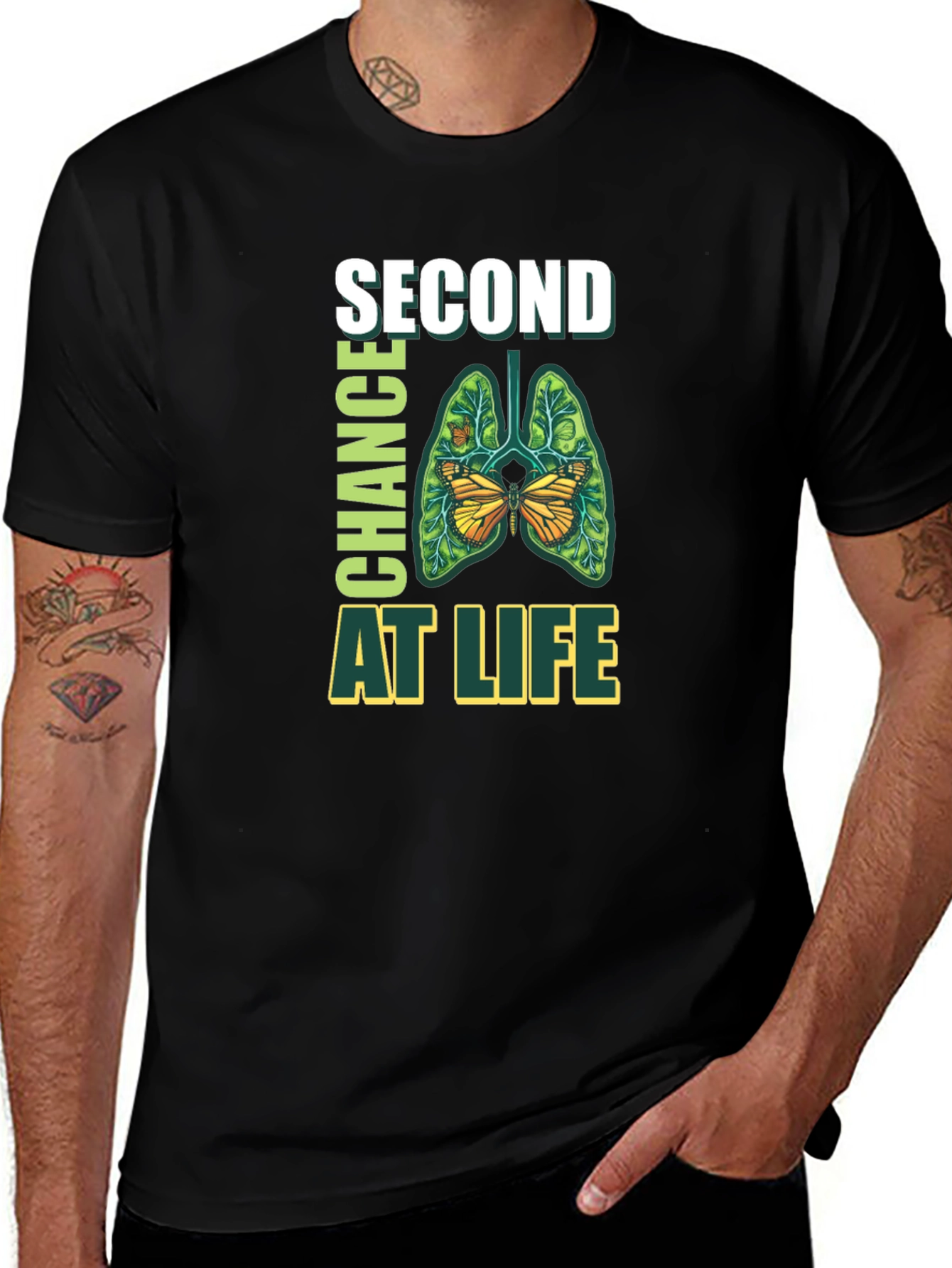 Second Chance at Life Graphic T-Shirt