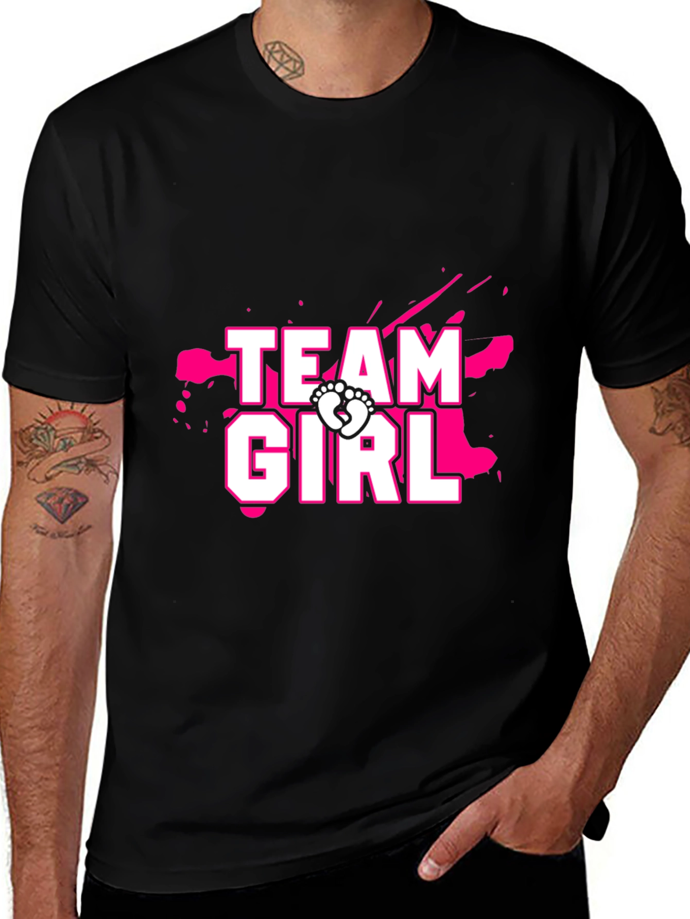 Team Girl Gender Reveal T-Shirt
