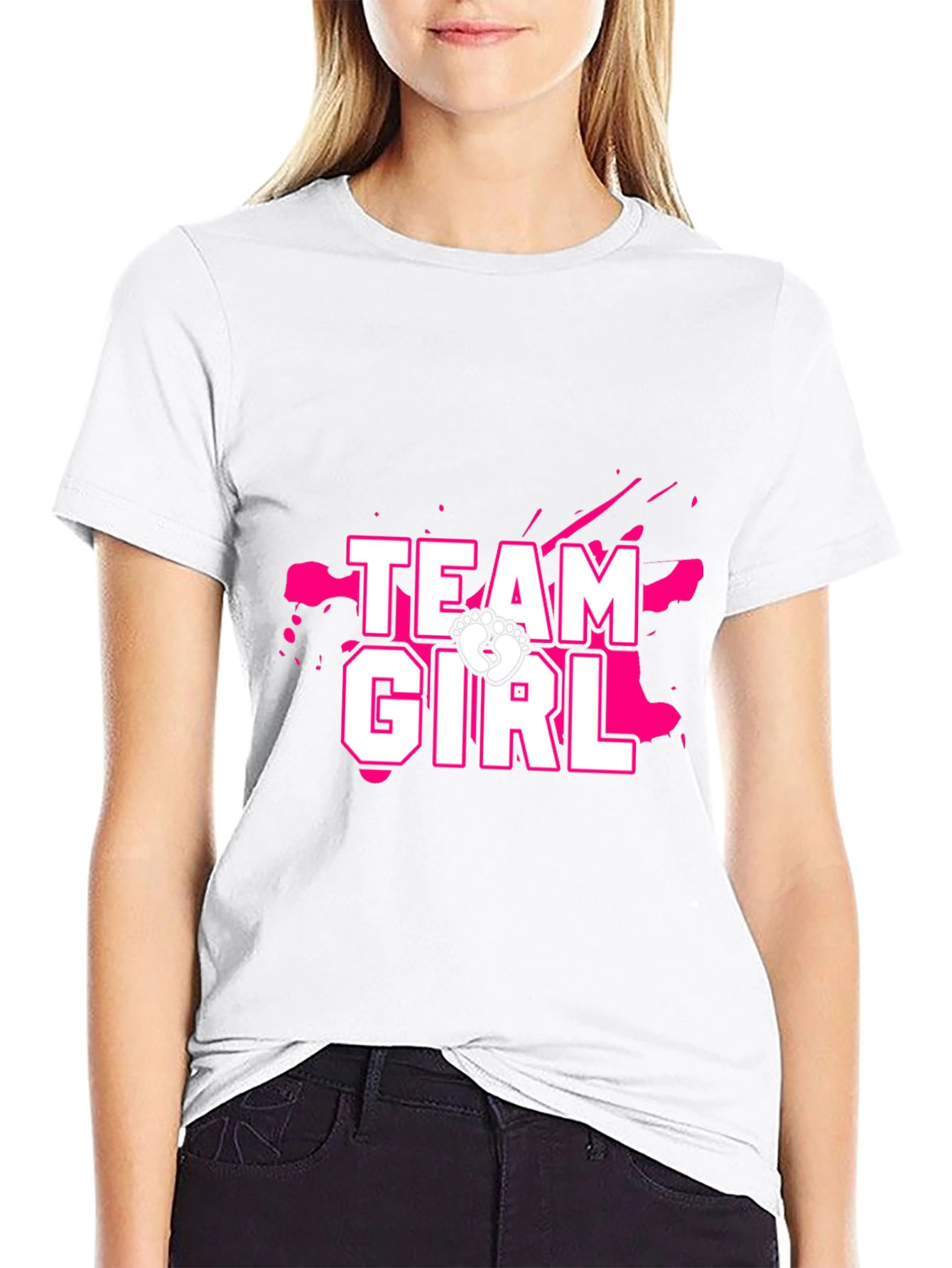 Team Girl Gender Reveal T-Shirt