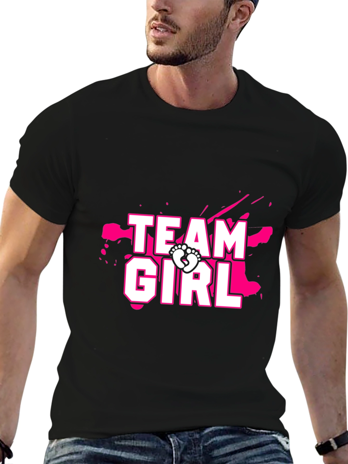 Team Girl Gender Reveal T-Shirt