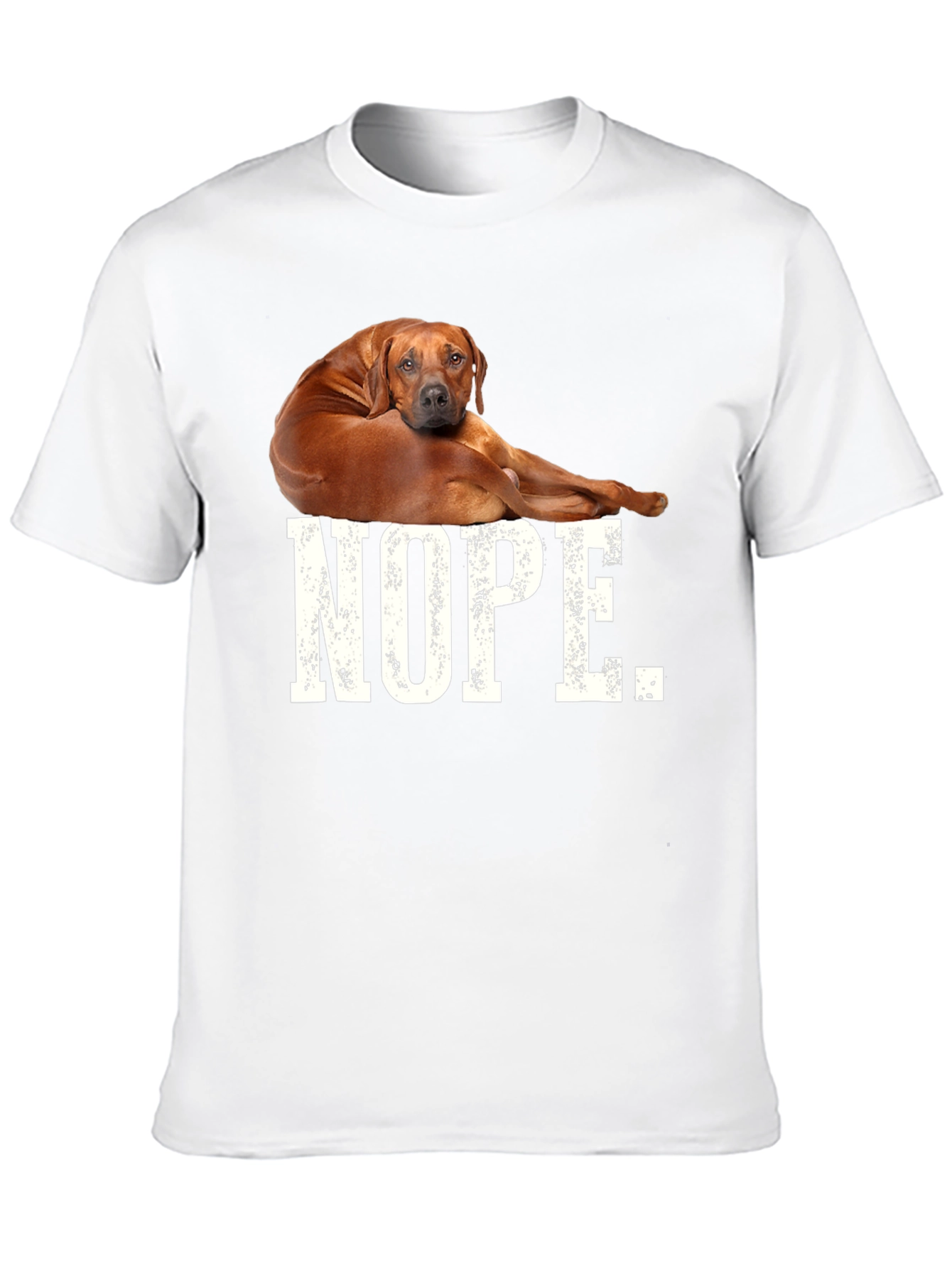 Nope Dog T-Shirt - Unisex Tee