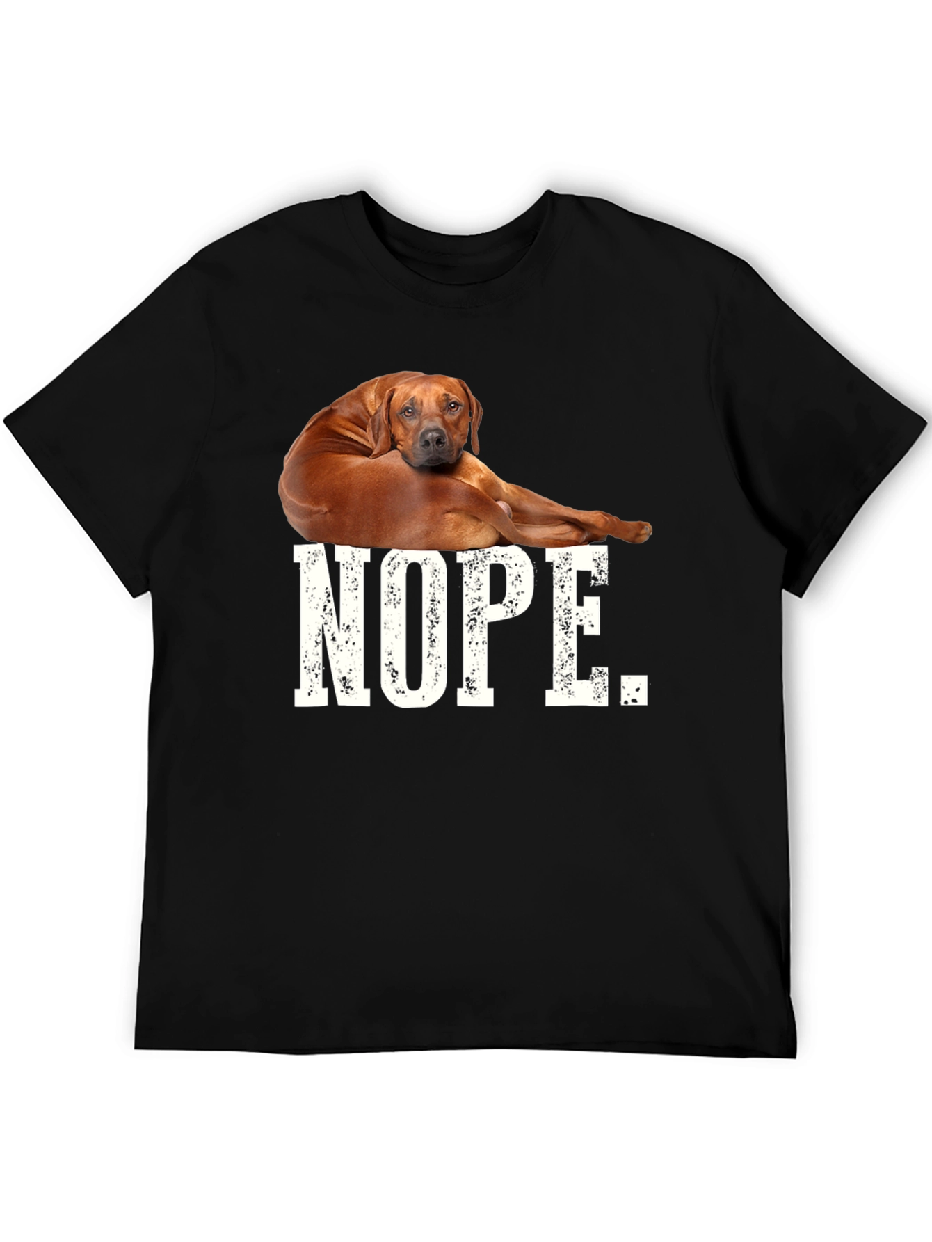 Nope Dog T-Shirt - Unisex Tee