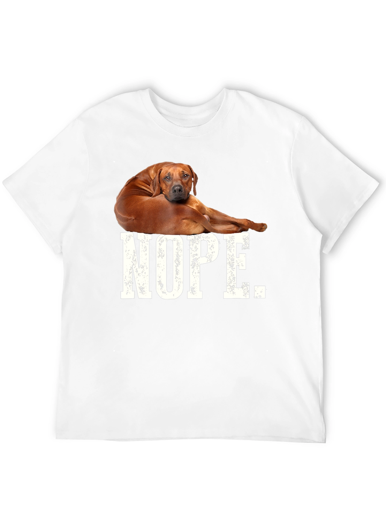 Nope Dog T-Shirt - Unisex Tee
