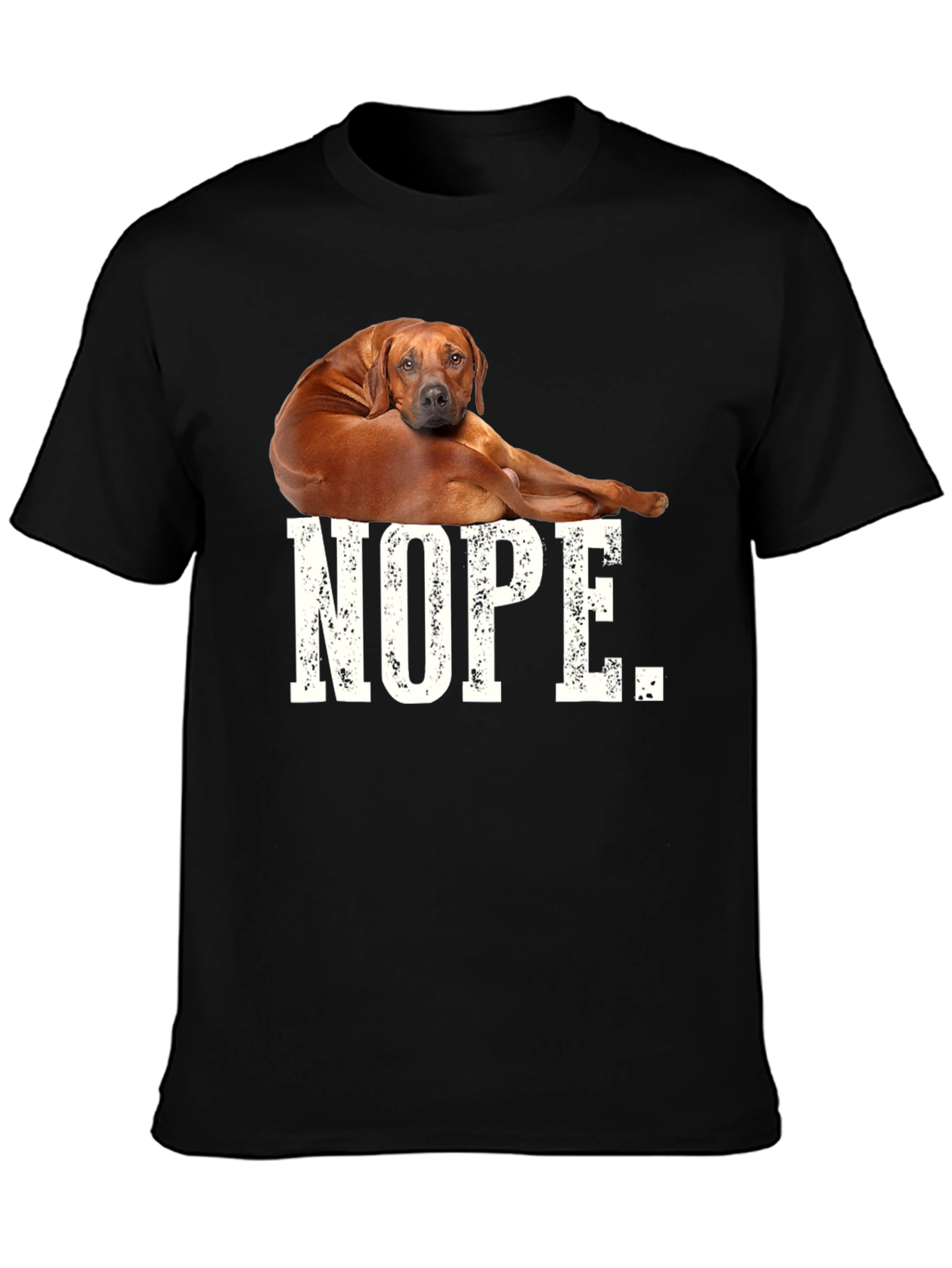 Nope Dog T-Shirt - Unisex Tee