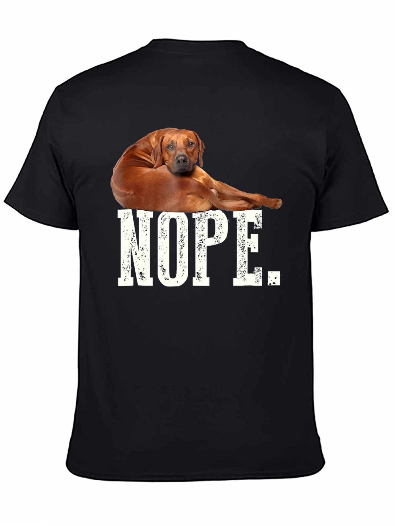 Nope Dog T-Shirt - Unisex Tee