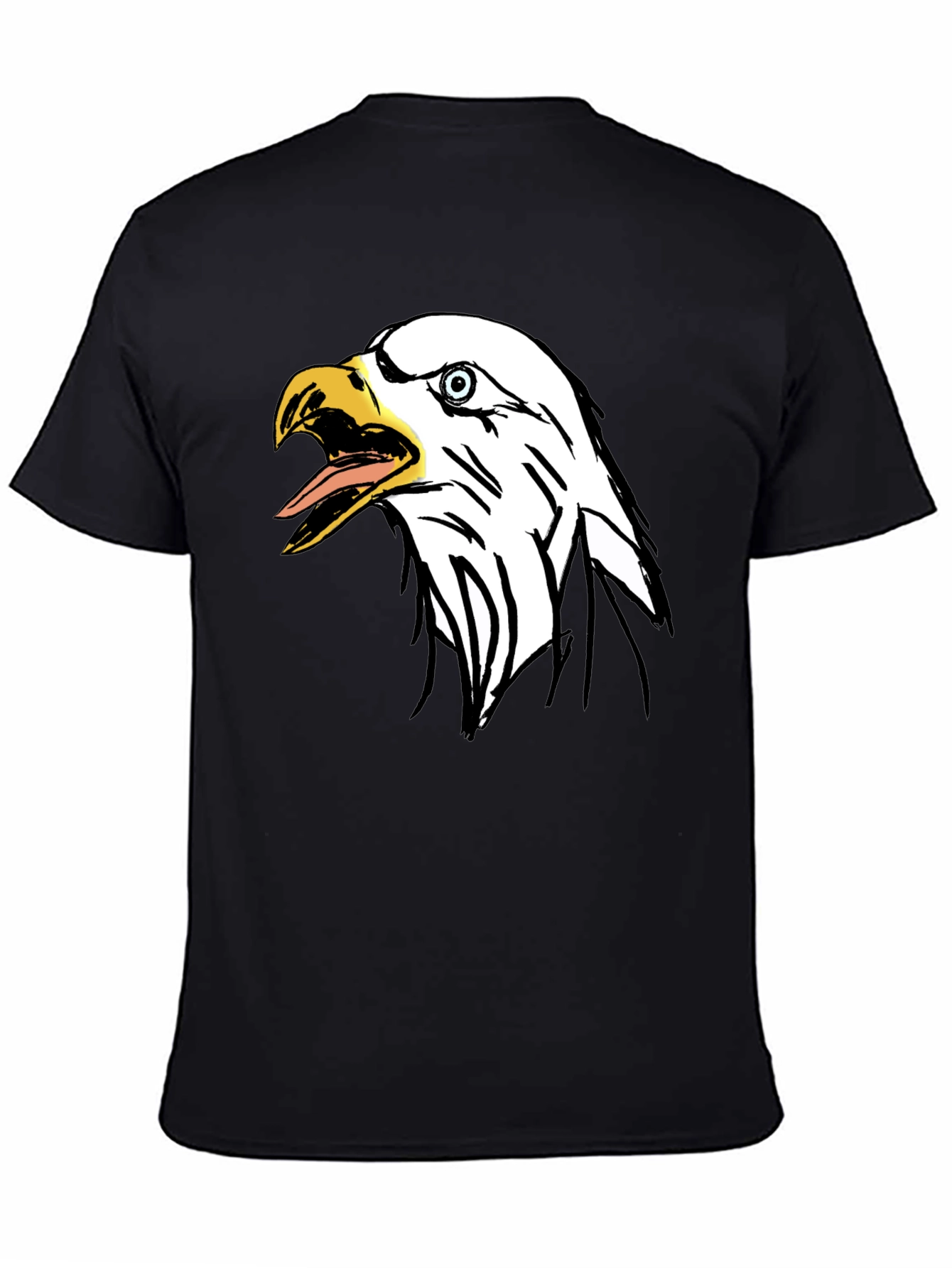 Eagle Graphic Tee - Mens Black T-Shirt