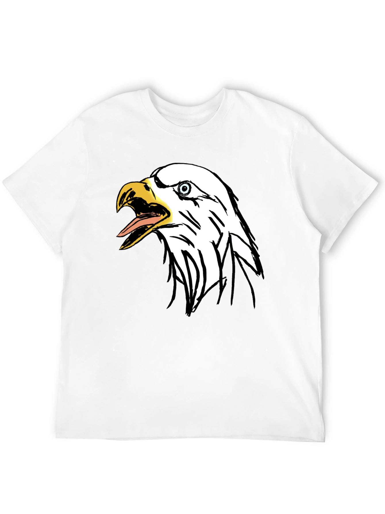 Eagle Graphic Tee - Mens Black T-Shirt