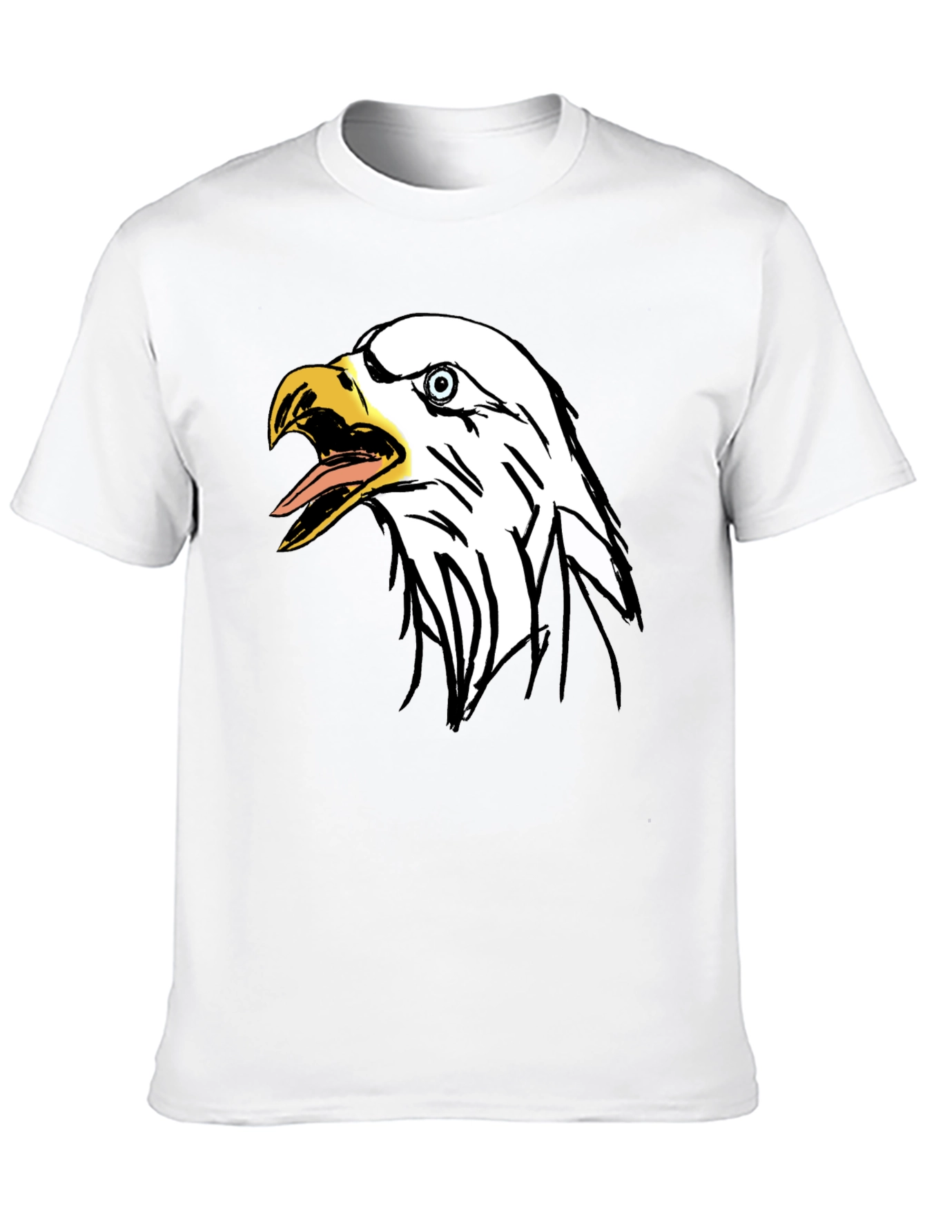 Eagle Graphic Tee - Mens Black T-Shirt