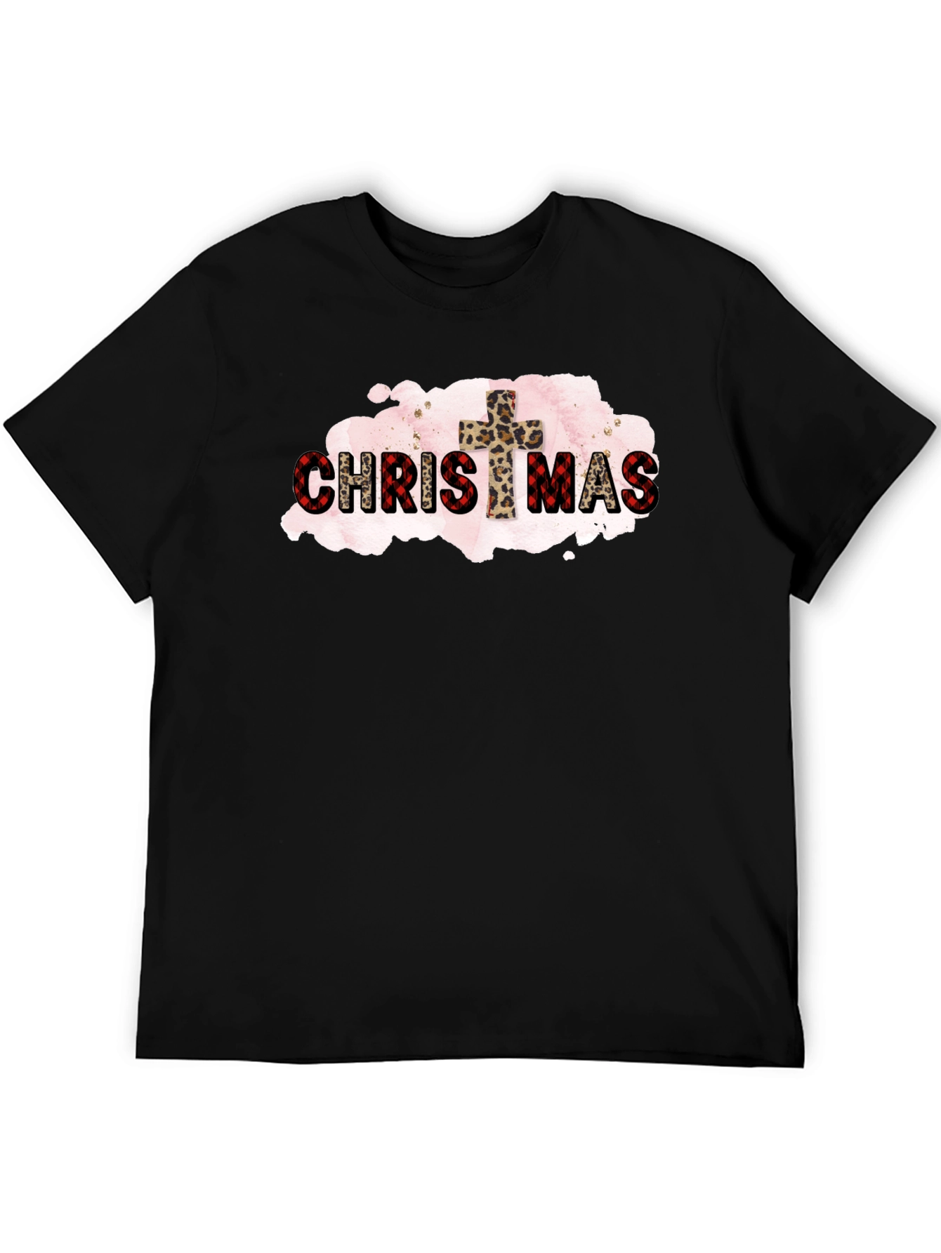 Christian Christmas Black T-Shirt