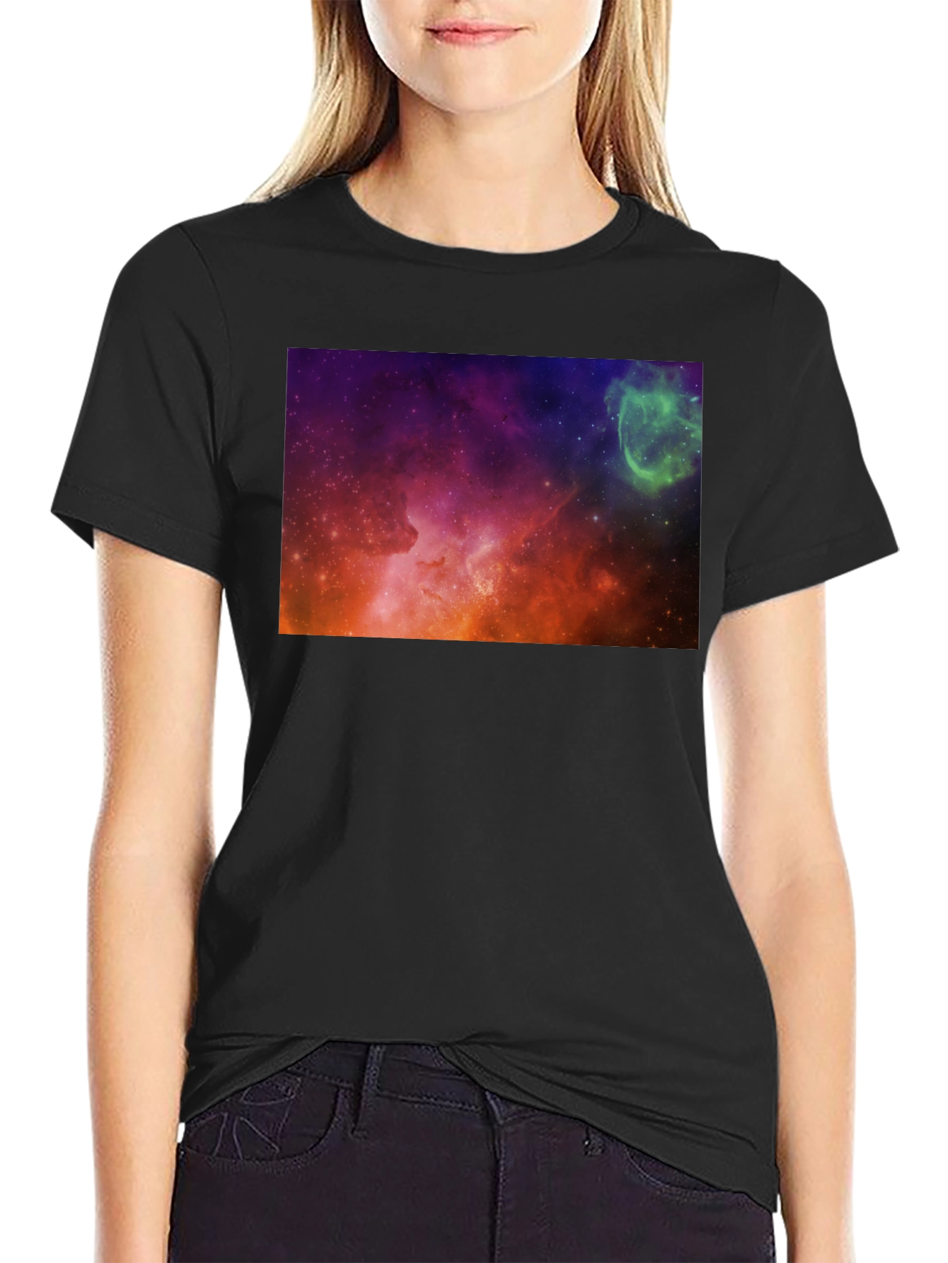Nebula Space Graphic T-Shirt