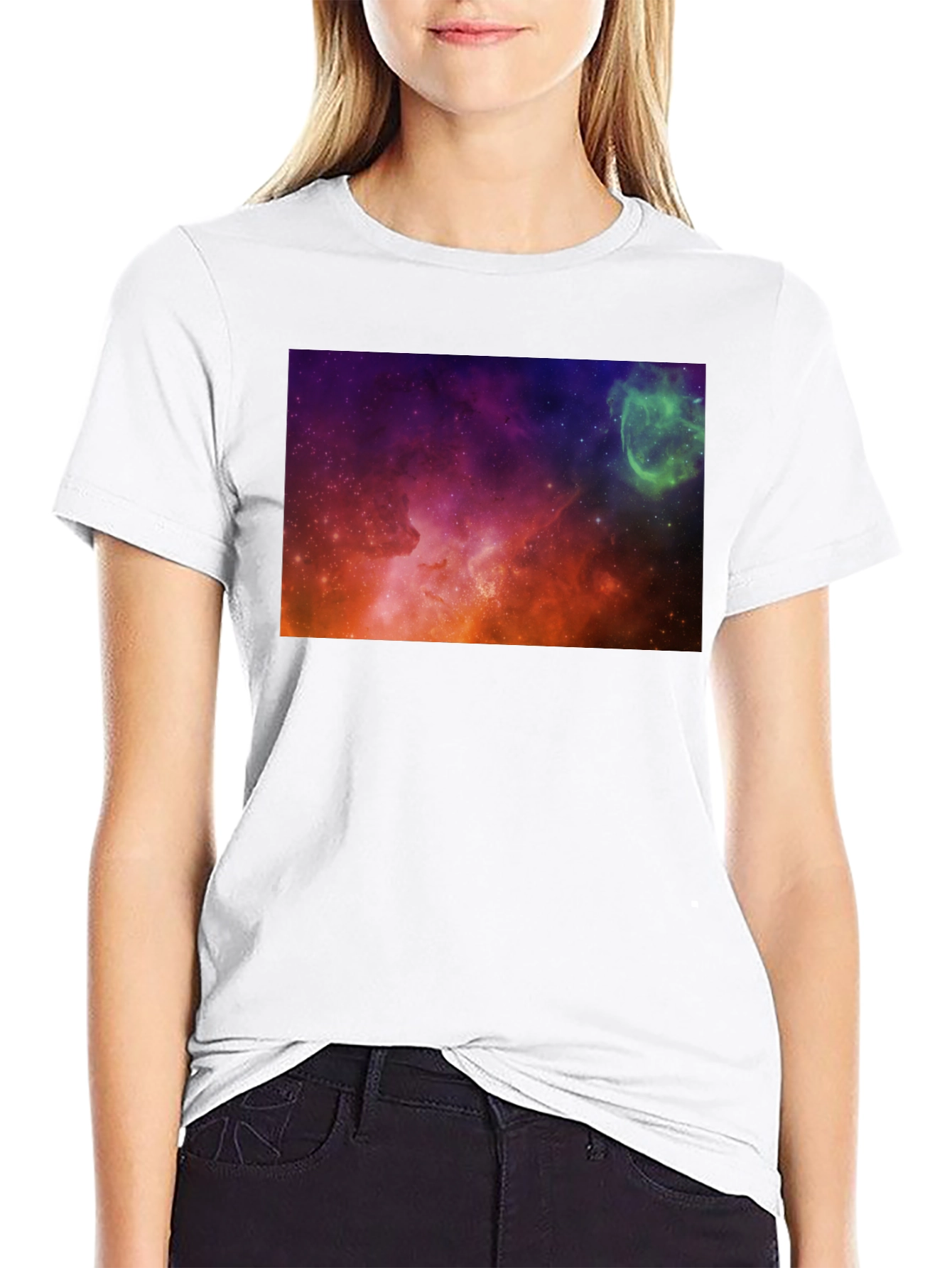 Nebula Space Graphic T-Shirt