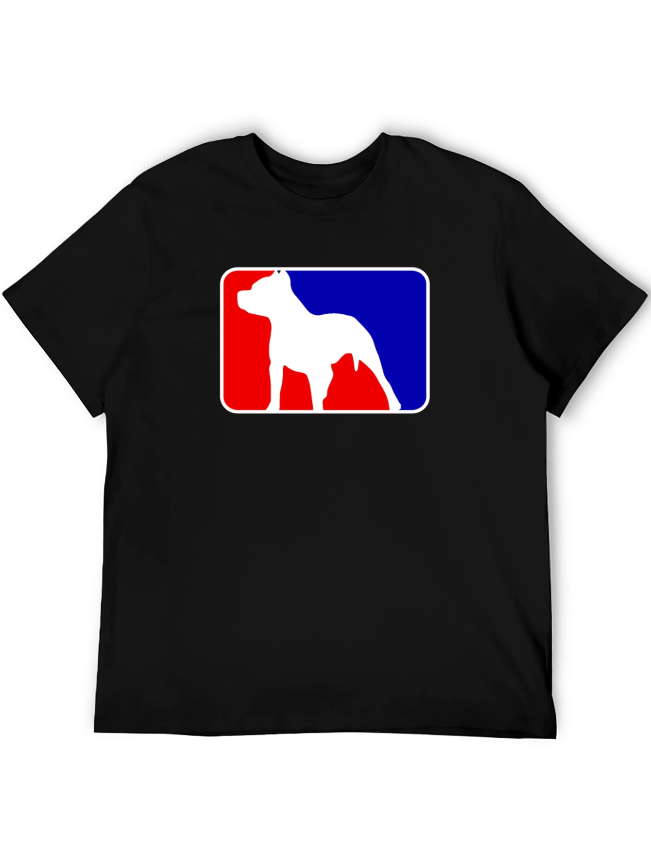 Pitbull Dog Lover T-Shirt - Baseball Style Logo Tee