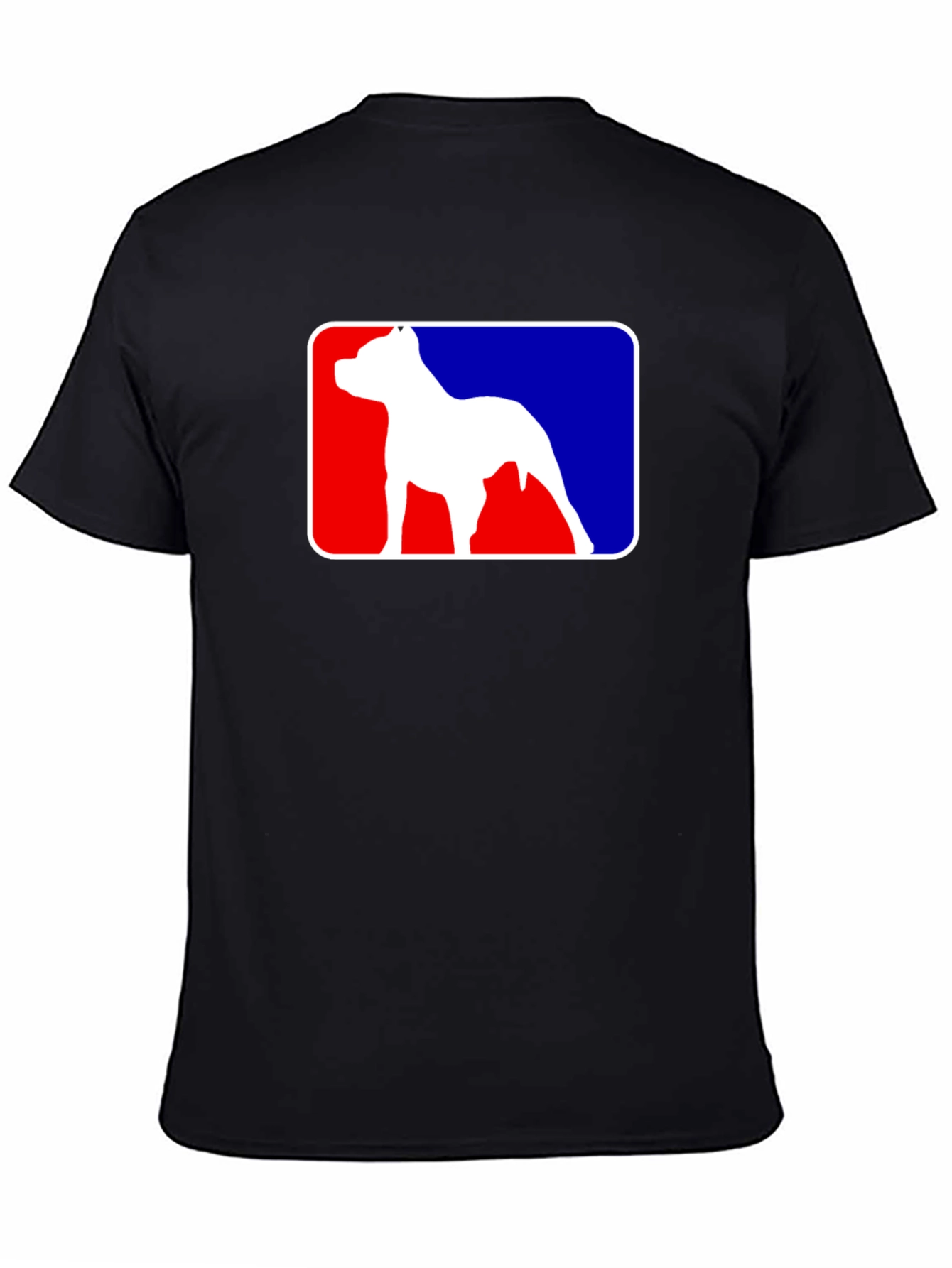 Pitbull Dog Lover T-Shirt - Baseball Style Logo Tee