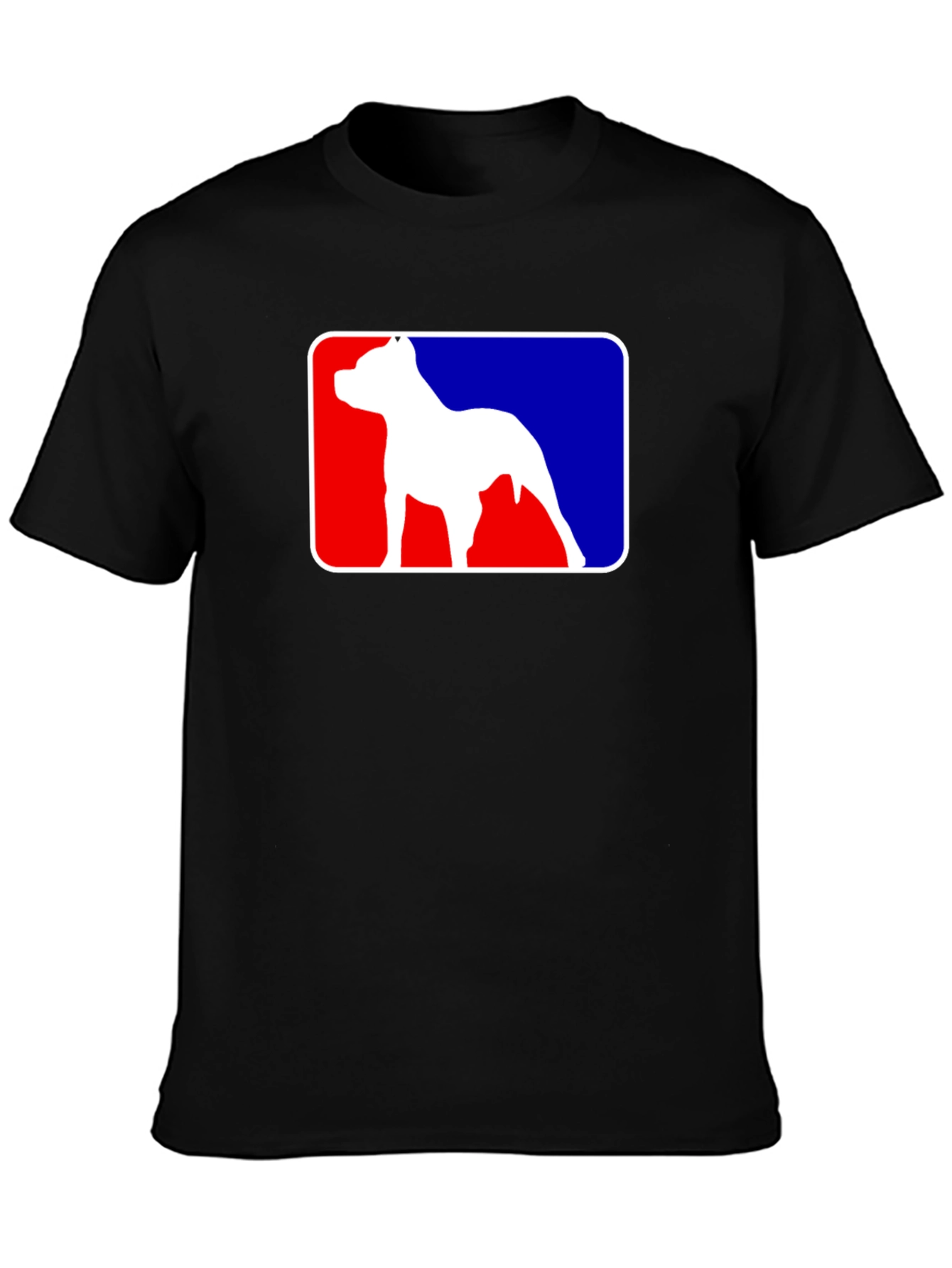 Pitbull Dog Lover T-Shirt - Baseball Style Logo Tee