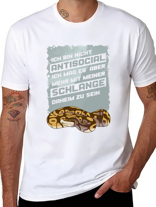 Antisocial Snake Lover T-Shirt