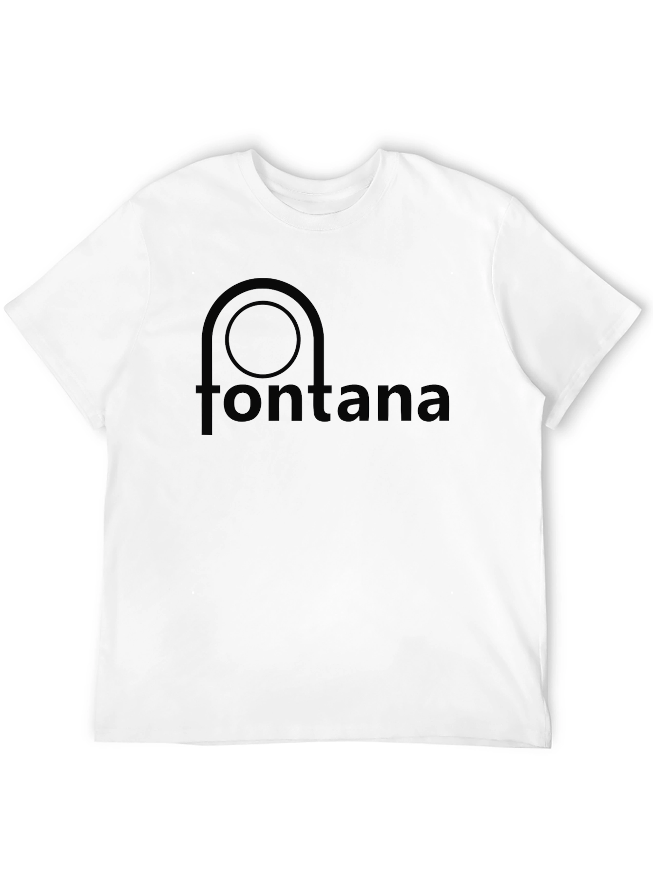Fontana Black T-Shirt - Modern Design