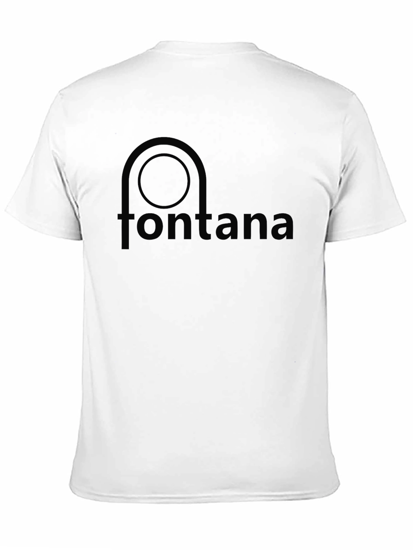 Fontana Black T-Shirt - Modern Design