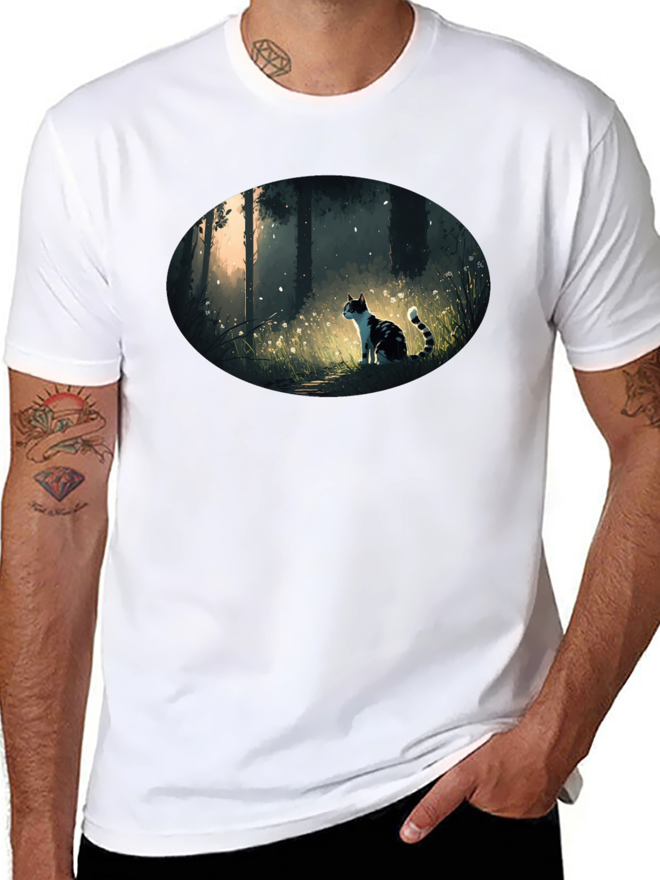 Forest Cat T-Shirt