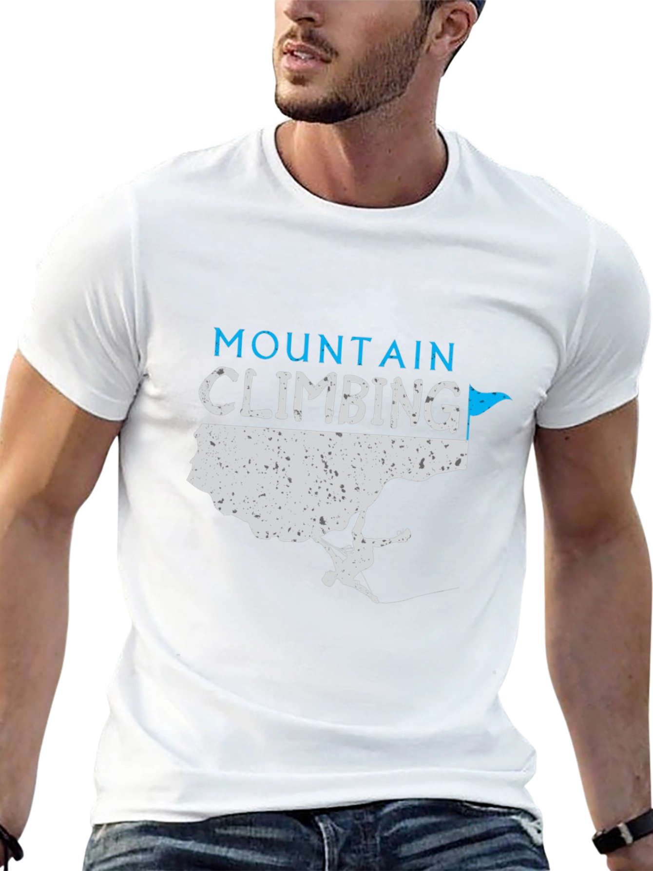 Mountain Climbing Graphic Tee - Adventure Awaits