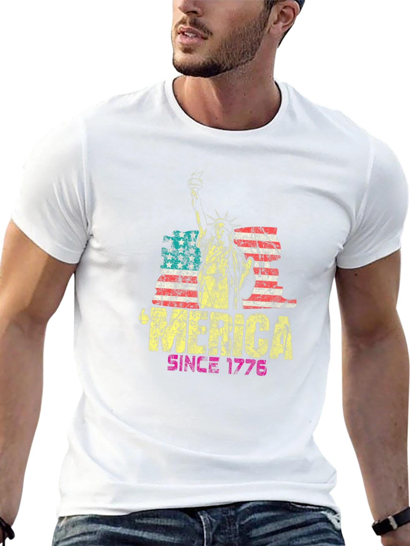 Americana T-Shirt - Statue of Liberty Since 1776