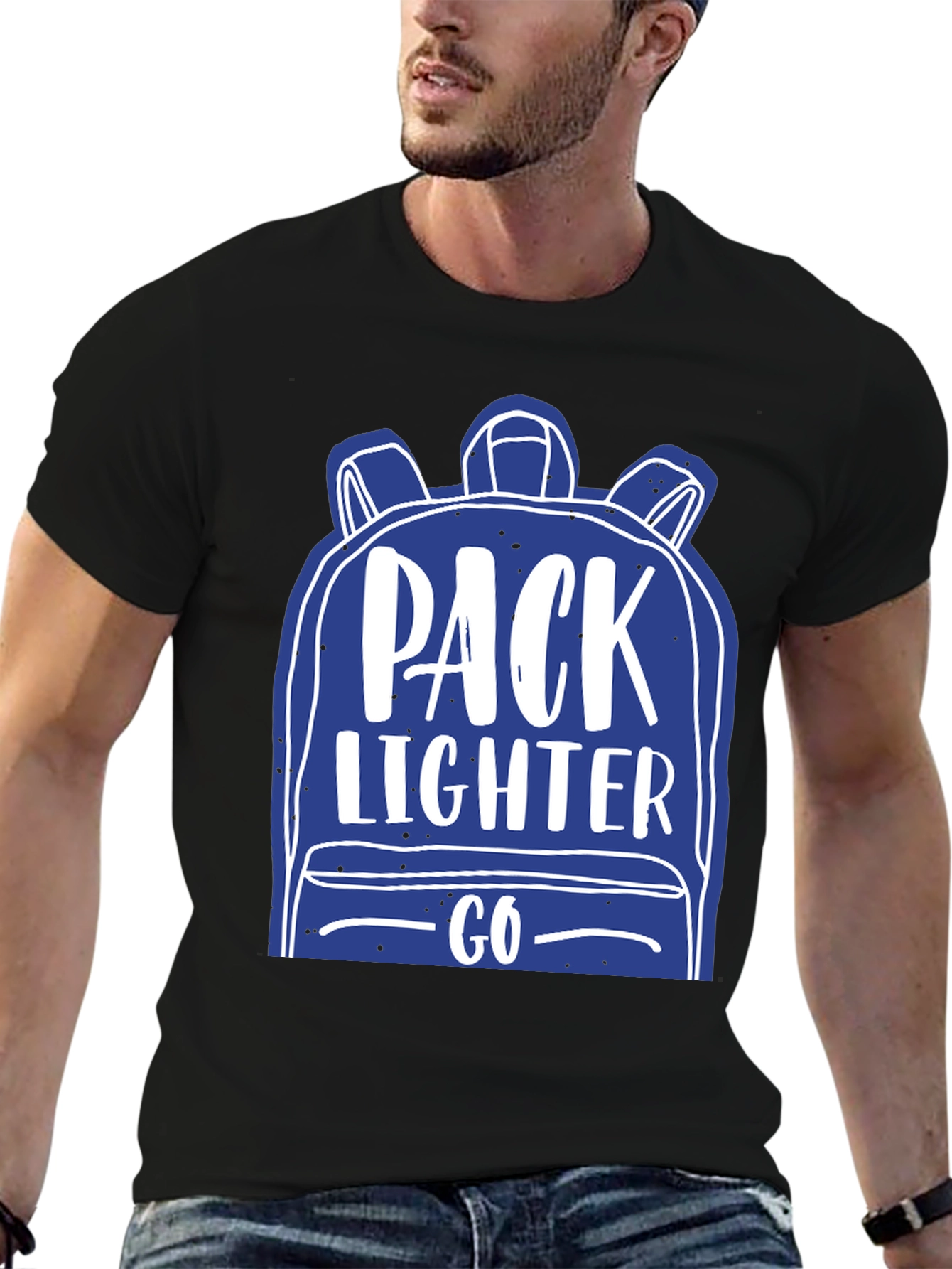 Pack Lighter Go T-Shirt | Travel Adventure Tee