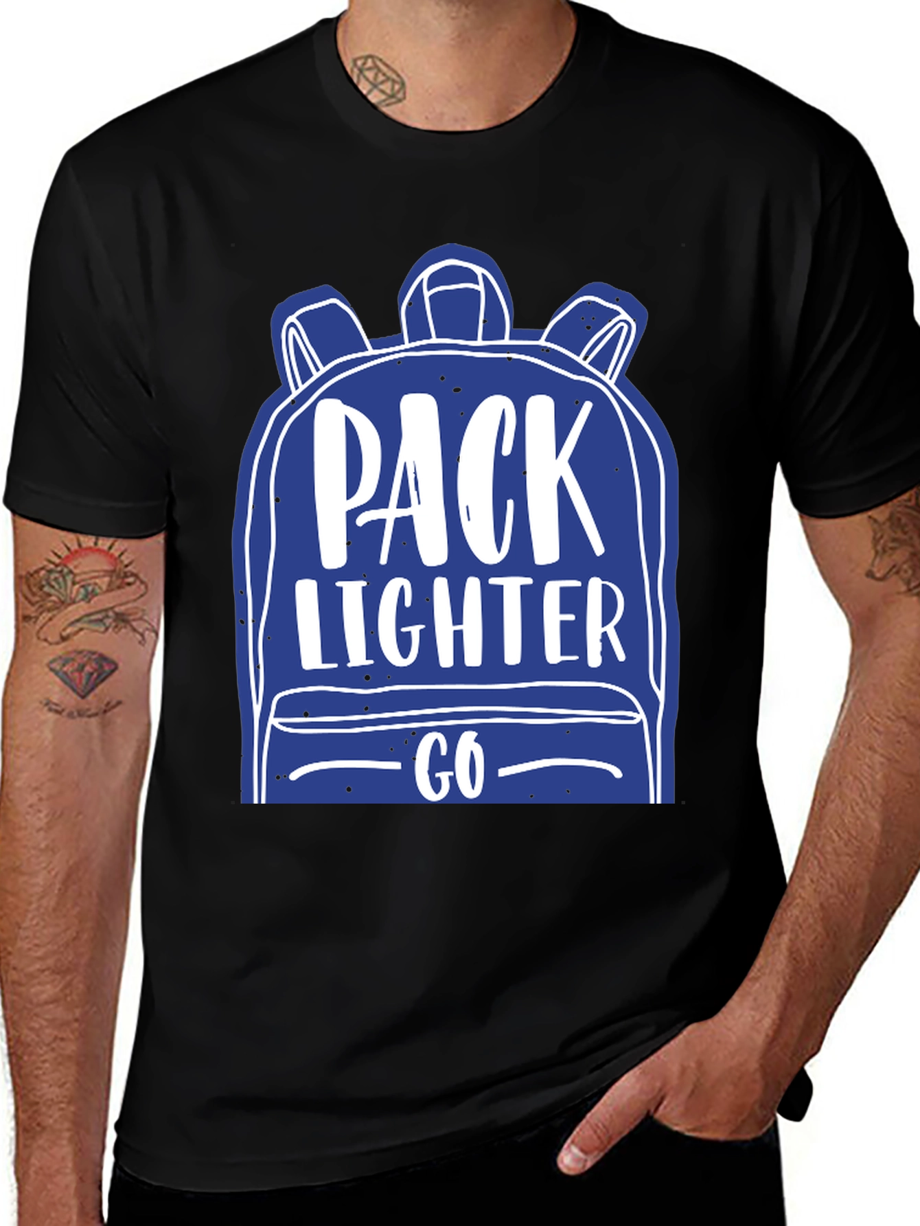 Pack Lighter Go T-Shirt | Travel Adventure Tee