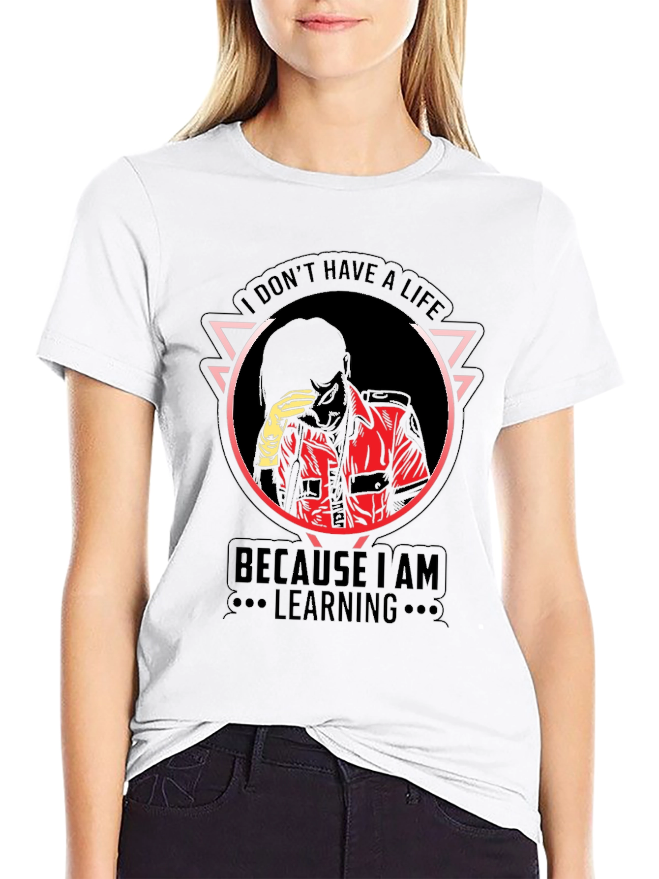 I Dont Have a Life Black T-Shirt