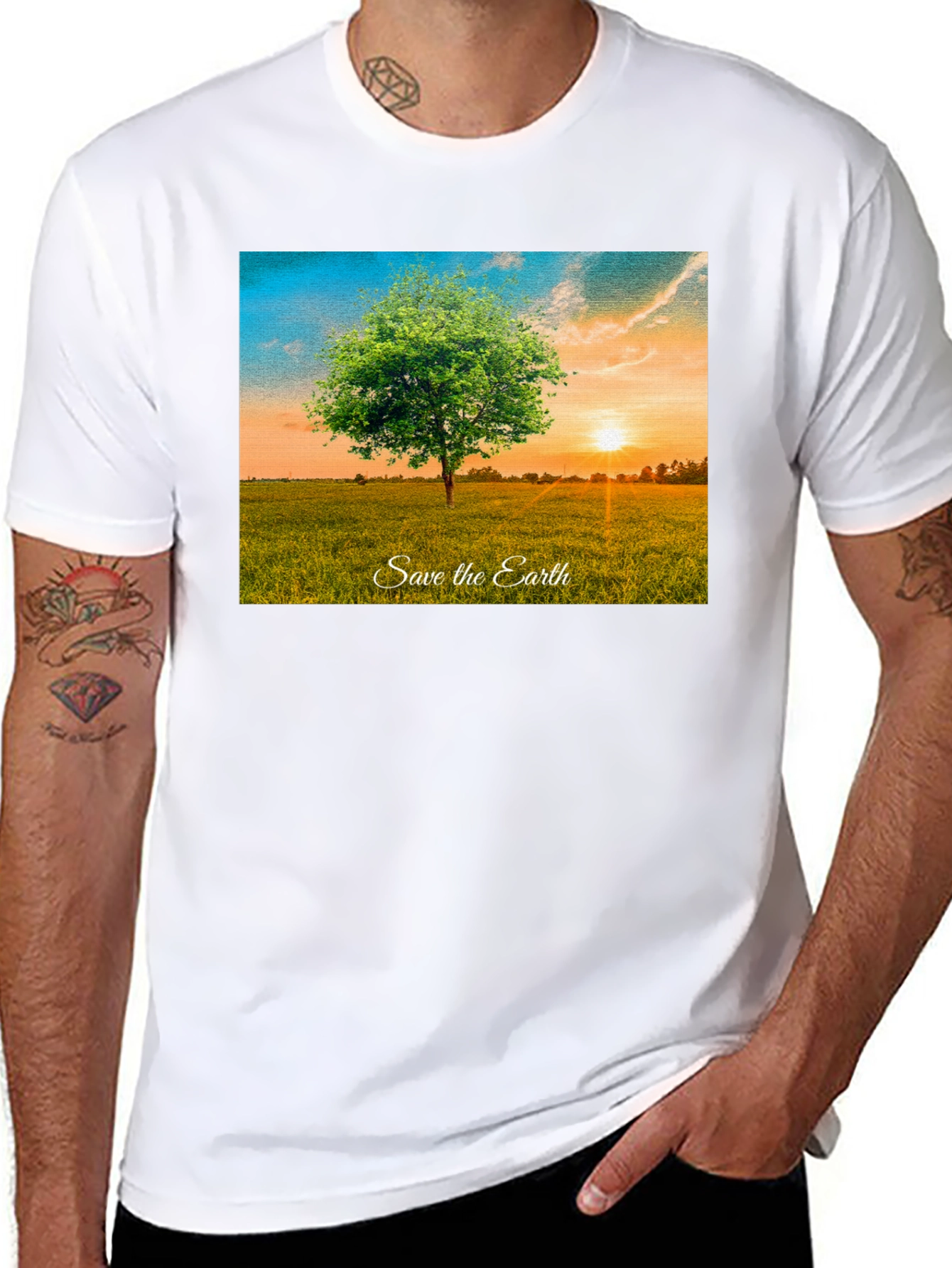 Save the Earth Graphic Tee