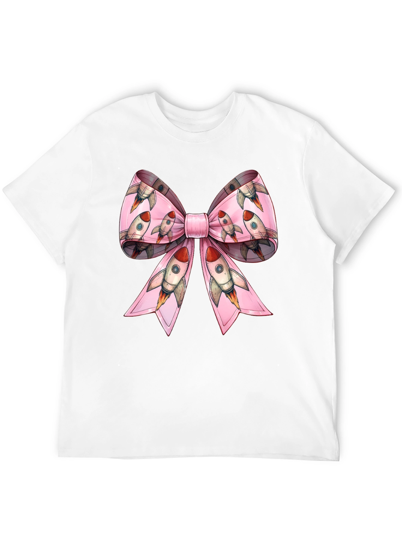 Rocket Bow T-Shirt - Blast Off in Style!