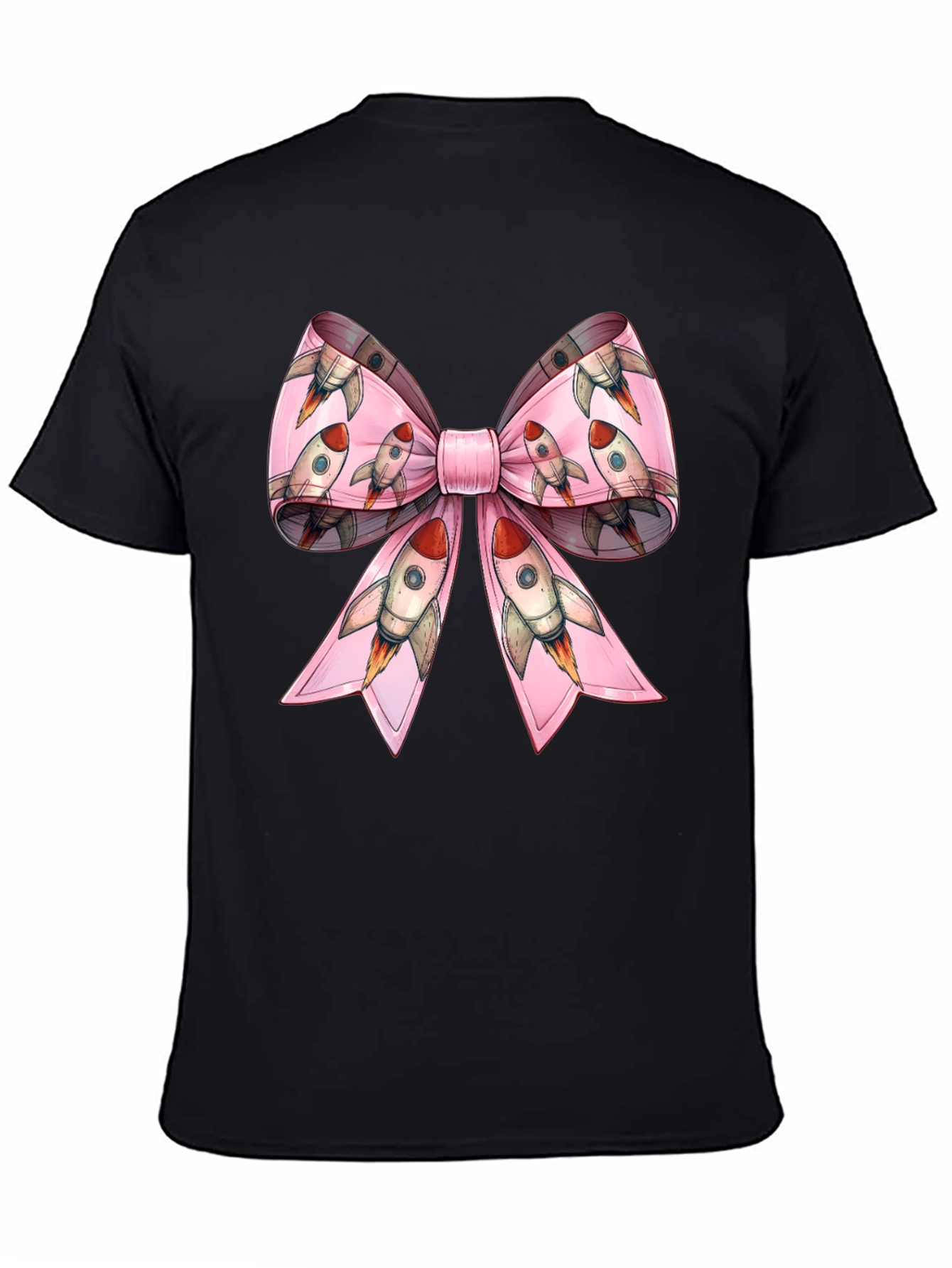 Rocket Bow T-Shirt - Blast Off in Style!