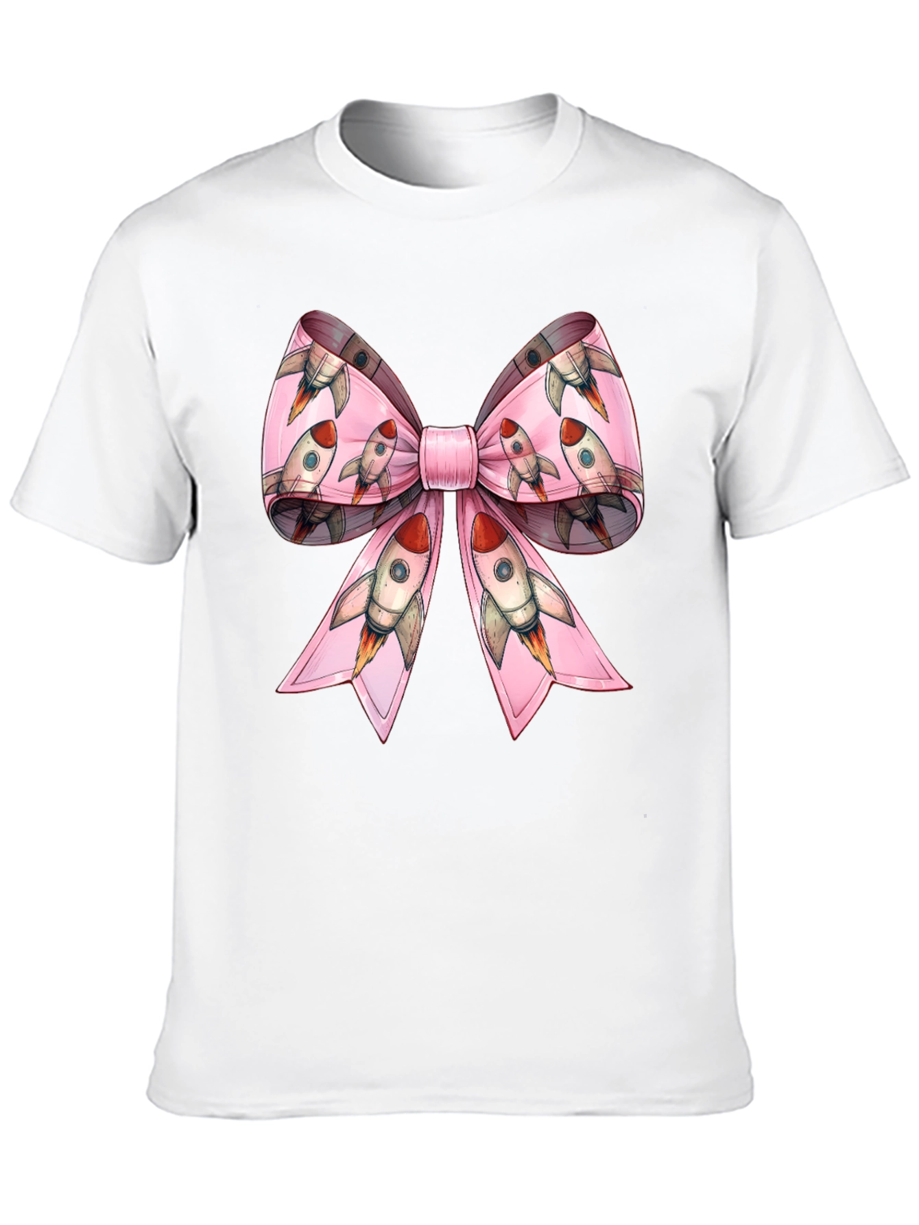 Rocket Bow T-Shirt - Blast Off in Style!