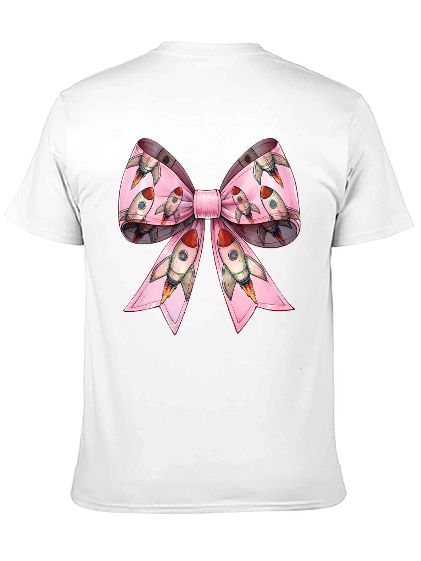 Rocket Bow T-Shirt - Blast Off in Style!