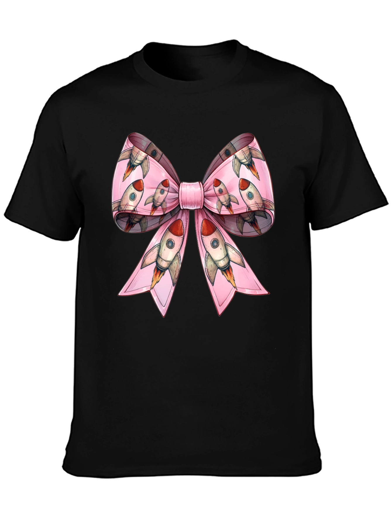Rocket Bow T-Shirt - Blast Off in Style!