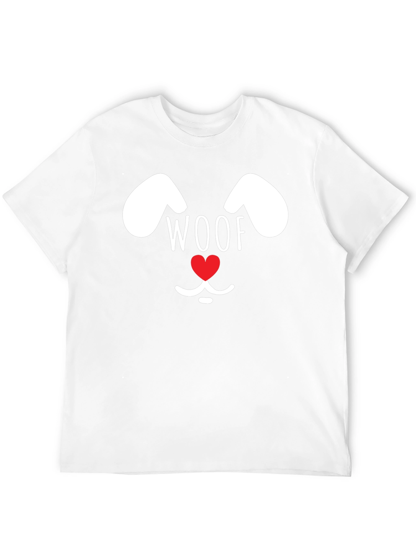Woof Dog Face T-Shirt