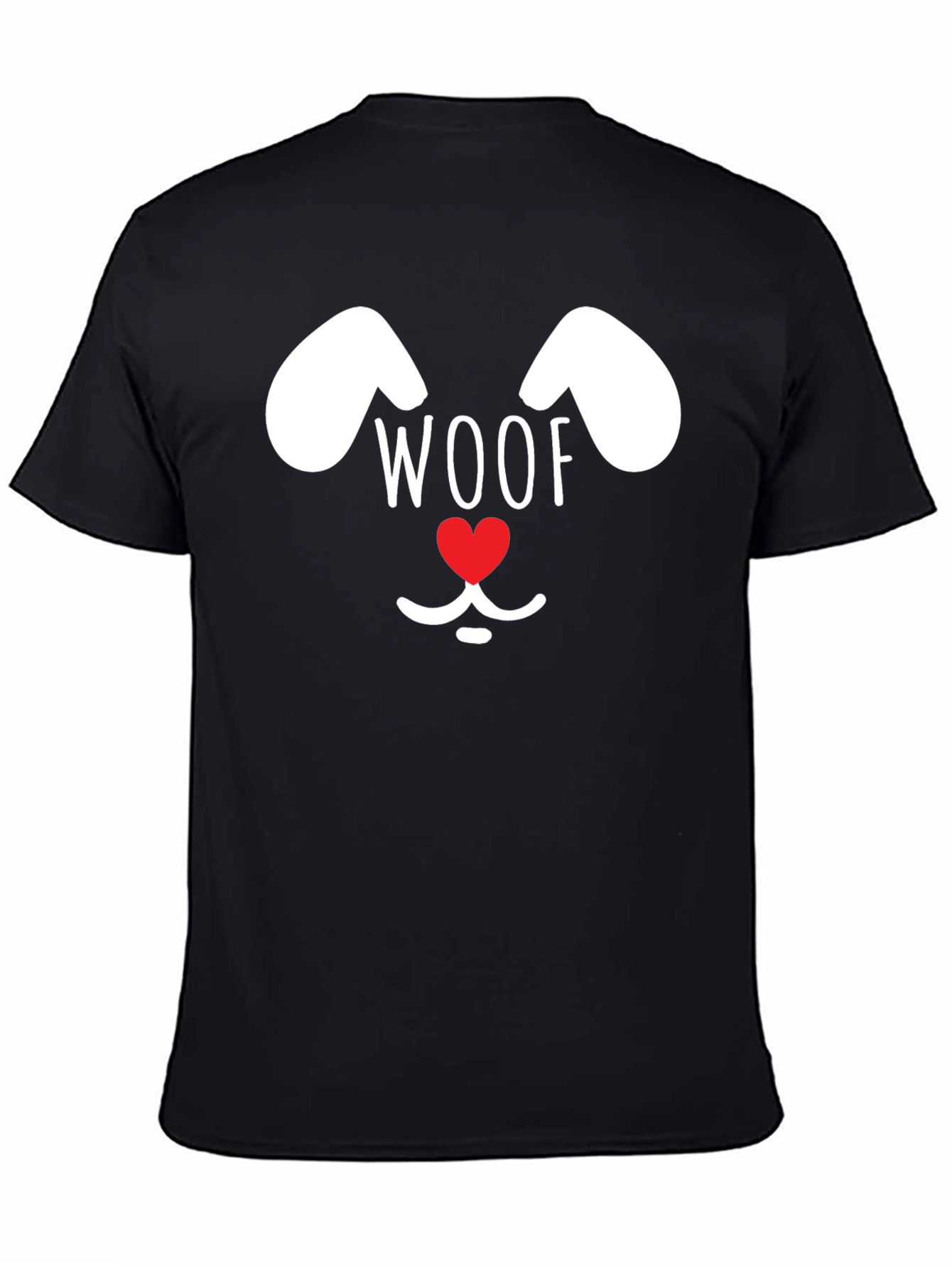 Woof Dog Face T-Shirt