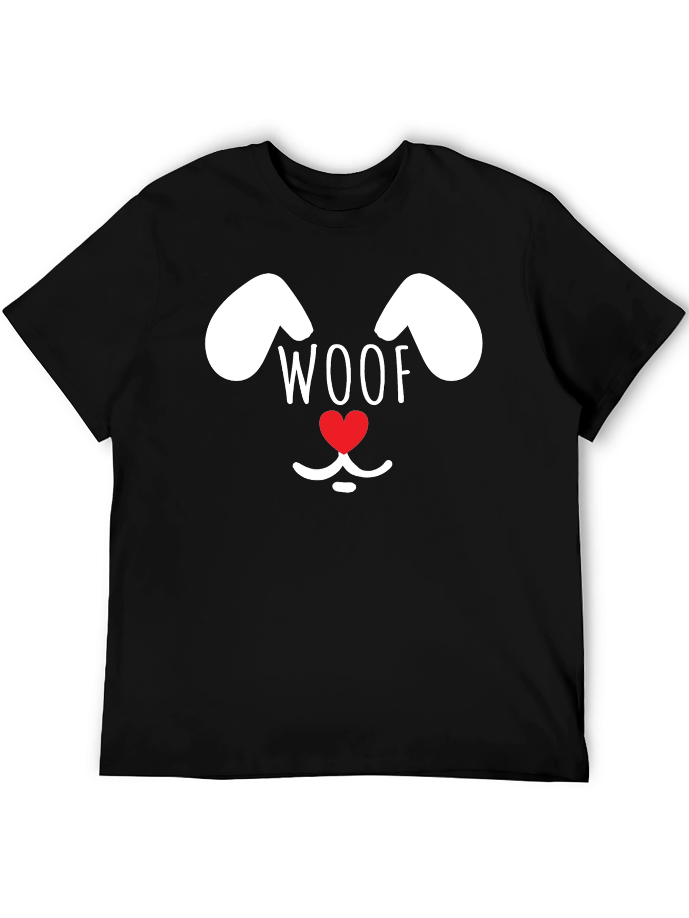Woof Dog Face T-Shirt
