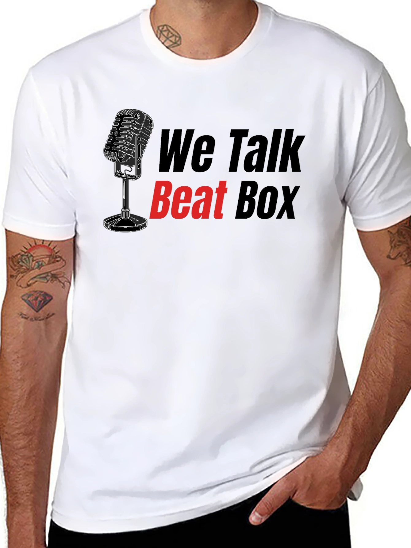 We Talk Beat Box Graphic T-Shirt