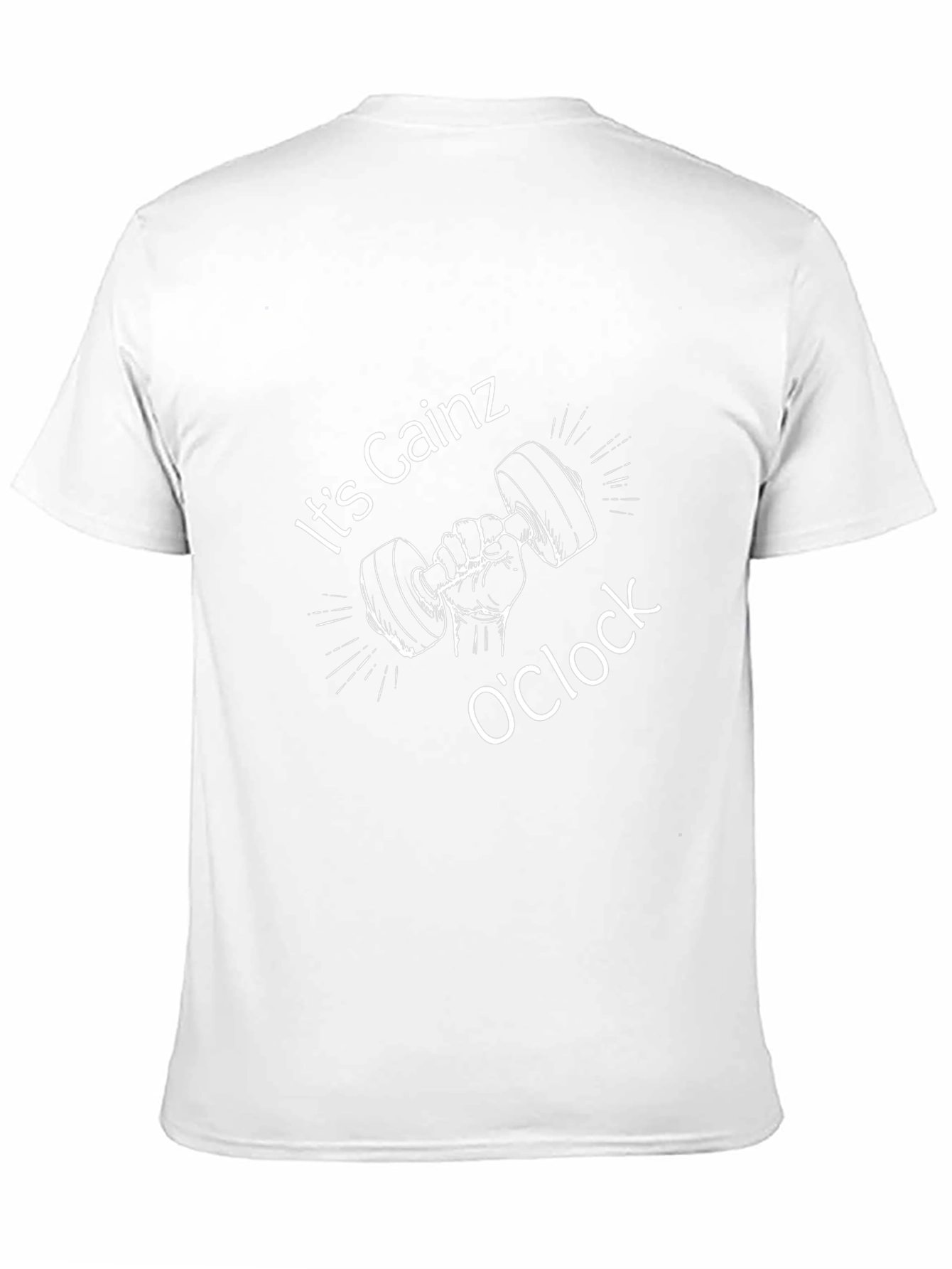Its Gainz OClock Black T-Shirt